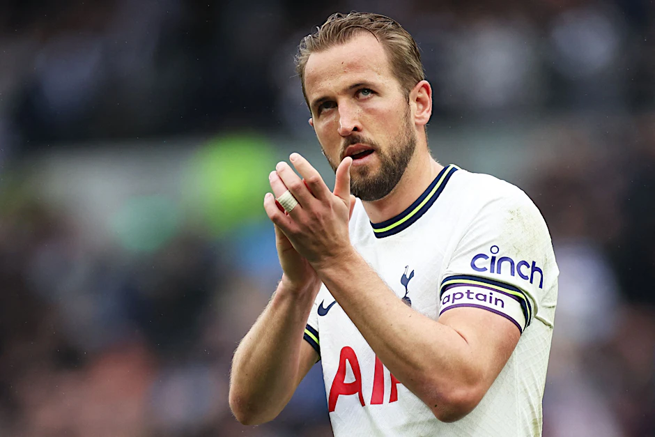 Harry Kane spielt noch für die Tottenham Hotspurs. 