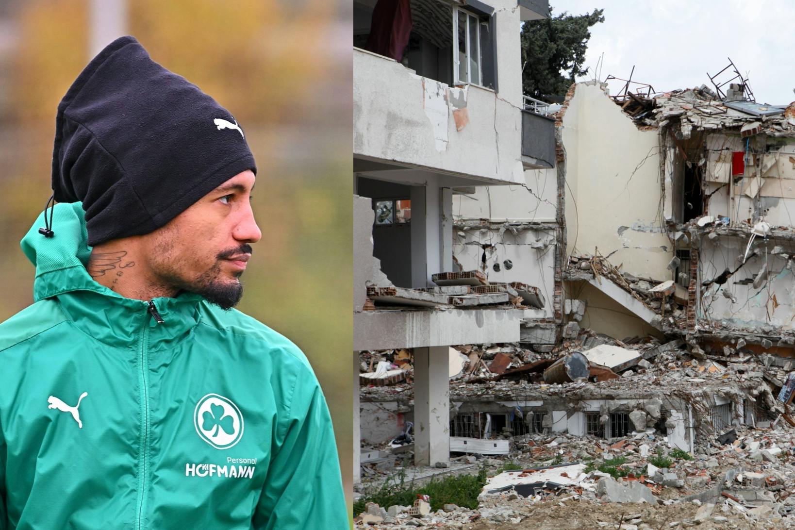 Jeremy Dudziak blickt noch immer mit Schrecken auf das Erdbeben in der Türkei zurück. Er war mitten im Epizentrum, als die Häuser in der Stadt Antakya zusammenfielen.