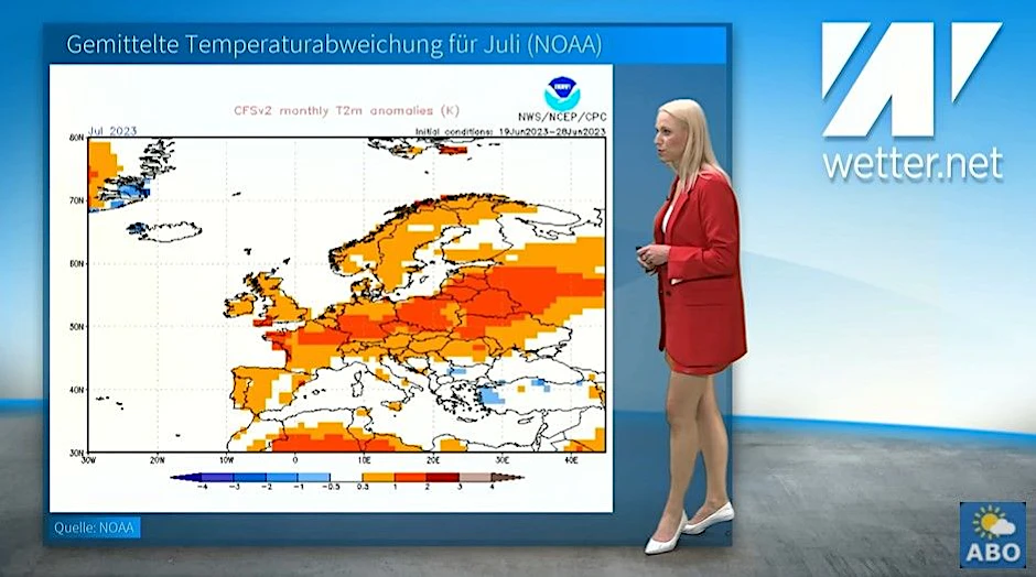 Das Wetter schaltet den Sommer-Turbo wieder ein. Es wird heiß und trocken laut Wetter-Expertin Kathy Schrey.