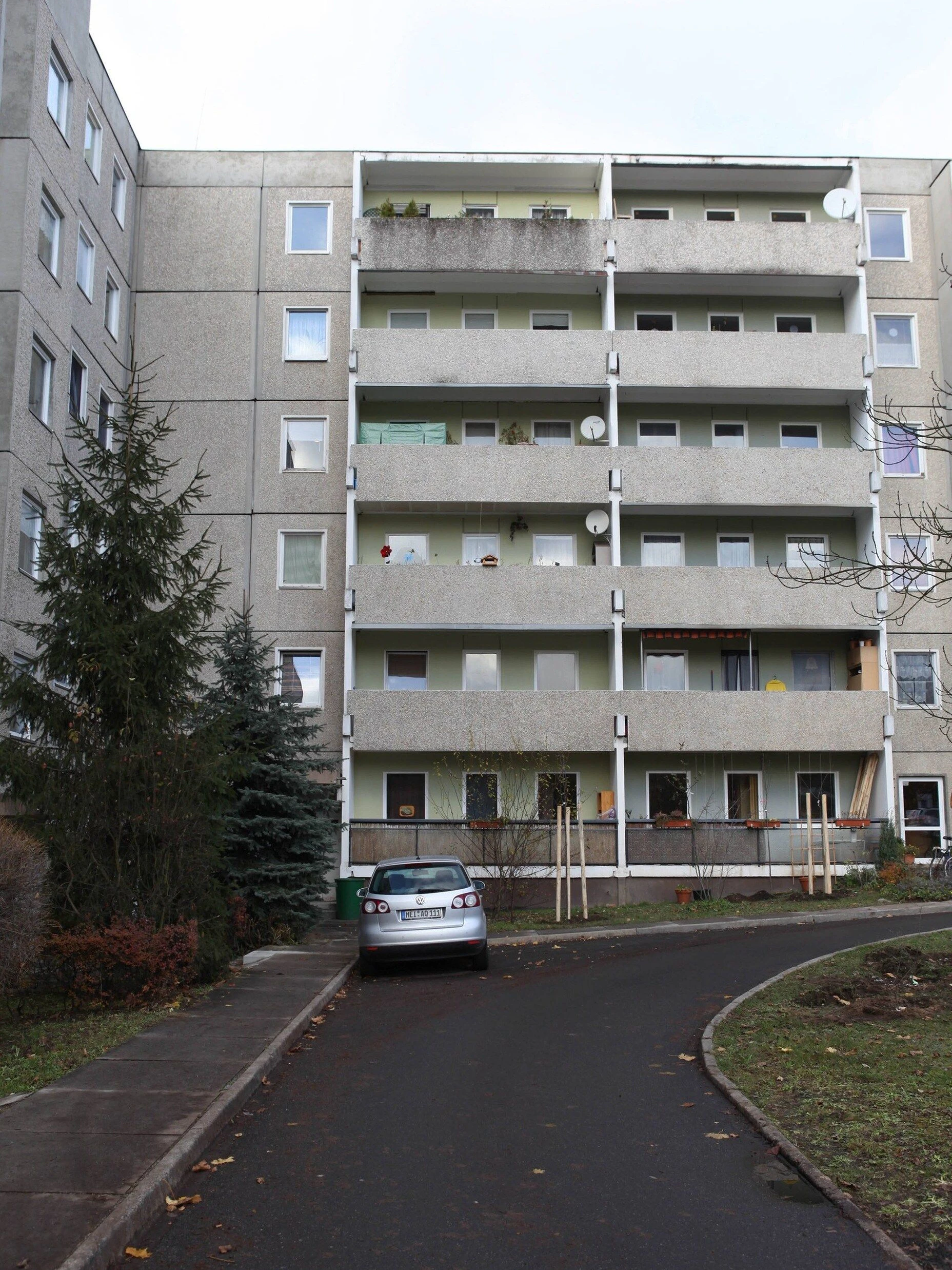 Dresden, Radeberger Straße: Hier wohnte Putin mit seiner Familie. 