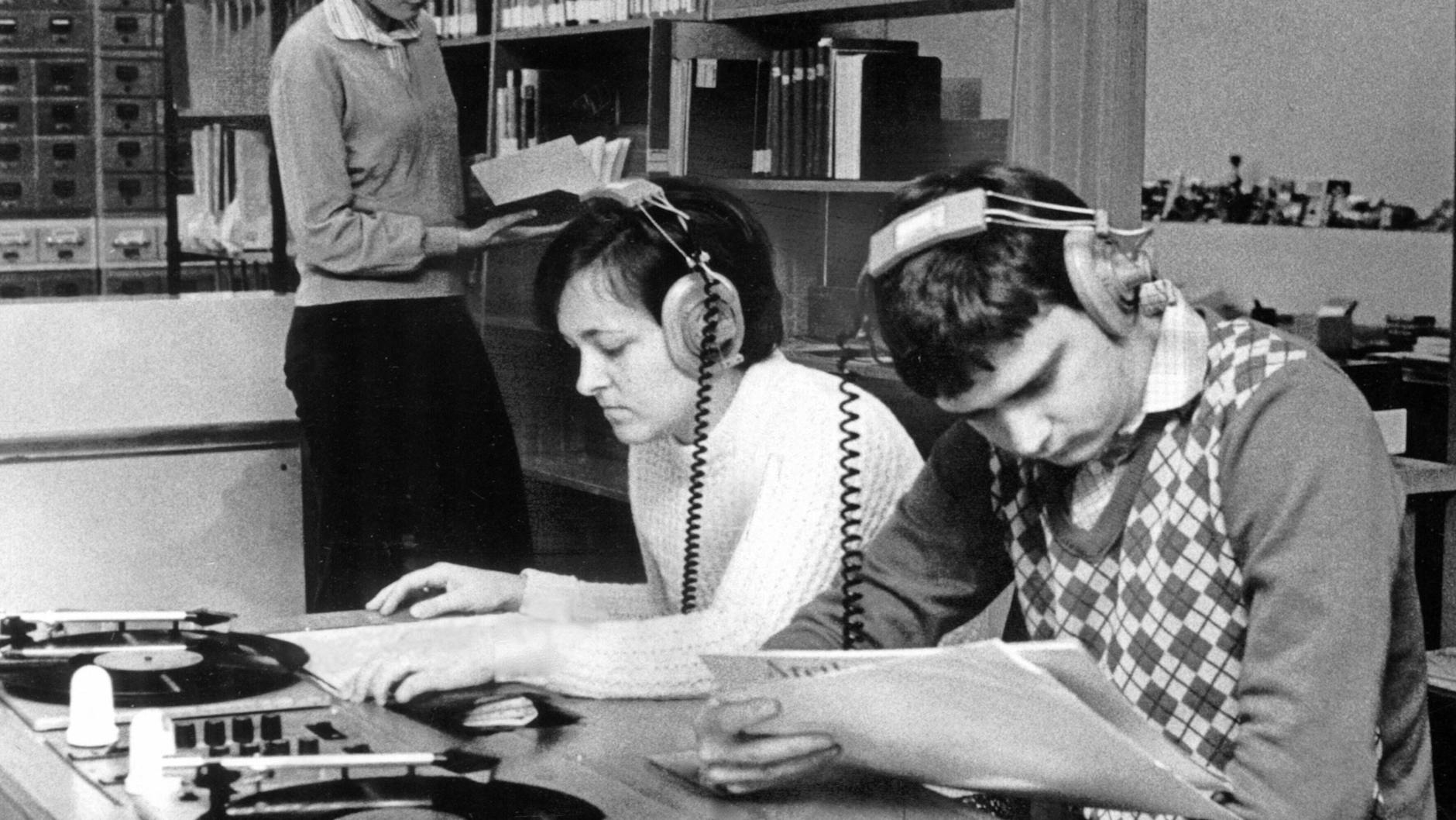 Einige Schallplatten waren in der DDR Bückware.