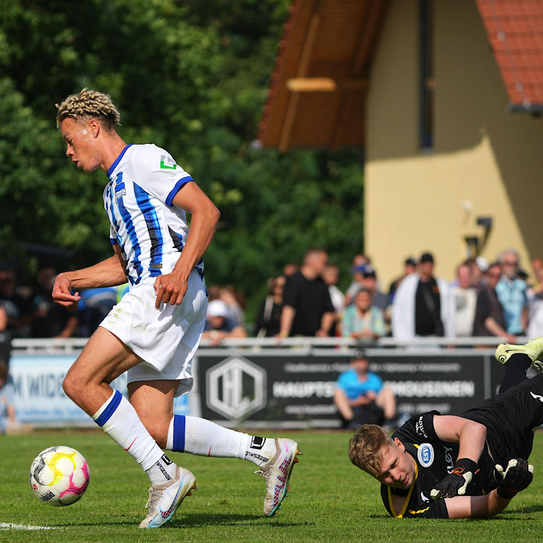Deutlicher Sieg im ersten Test: Hertha BSC gewinnt beim RSV Stahnsdorf