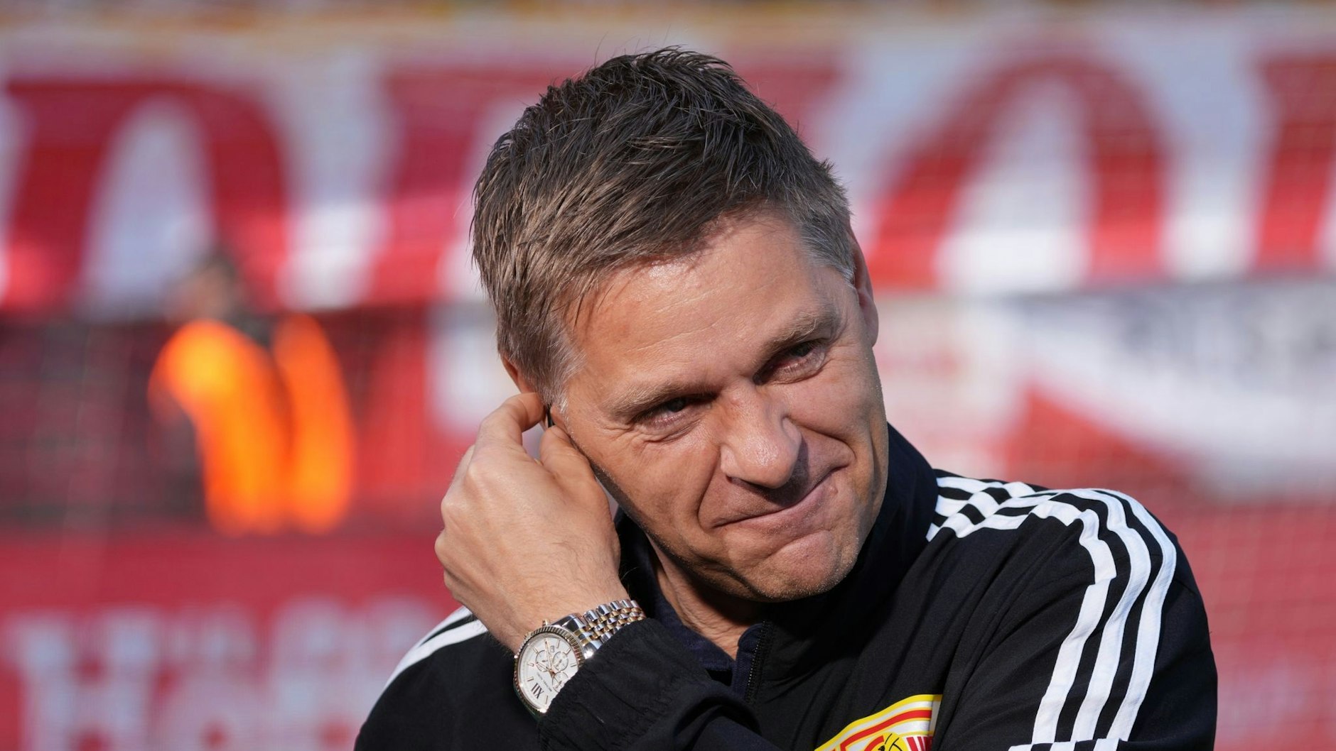 Oliver Ruhnert vom 1. FC Union soll Interesse an Hertha-Star Jessic Ngankam gehabt haben.