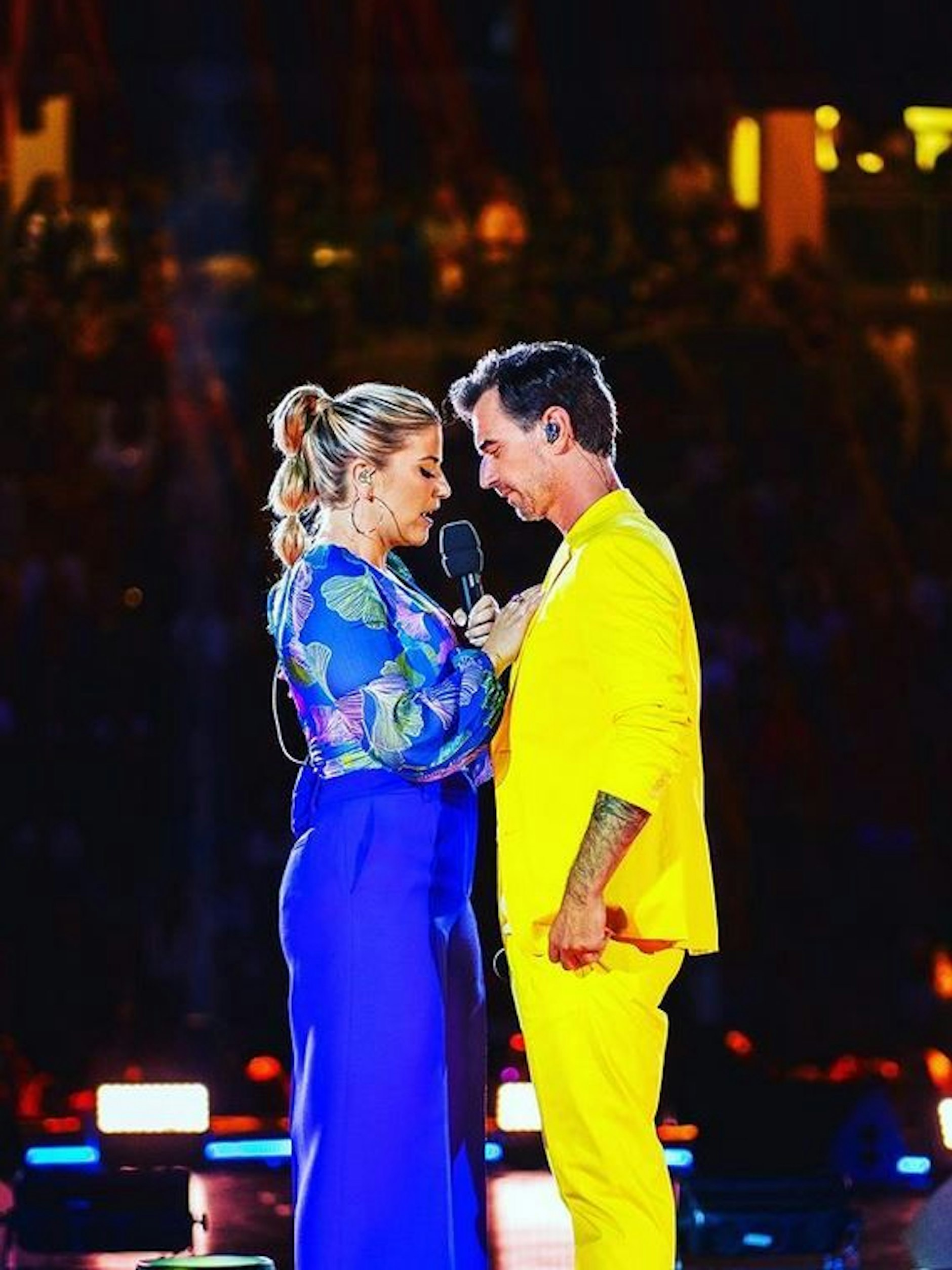 Beatrice Egli und Florian Silbereisen: Wie romantisch das Schlager-Paar wirklich sein kann, zeigten sie bei ihrem gemeinsamen Auftritt