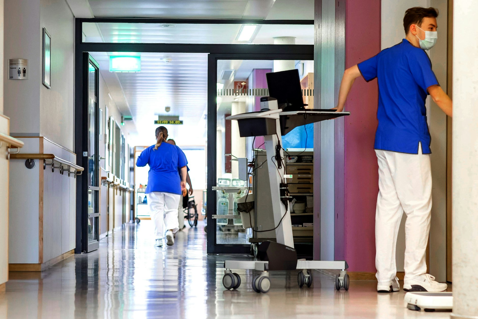 Und plötzlich liegt der Schwiegervater im Krankenhaus.