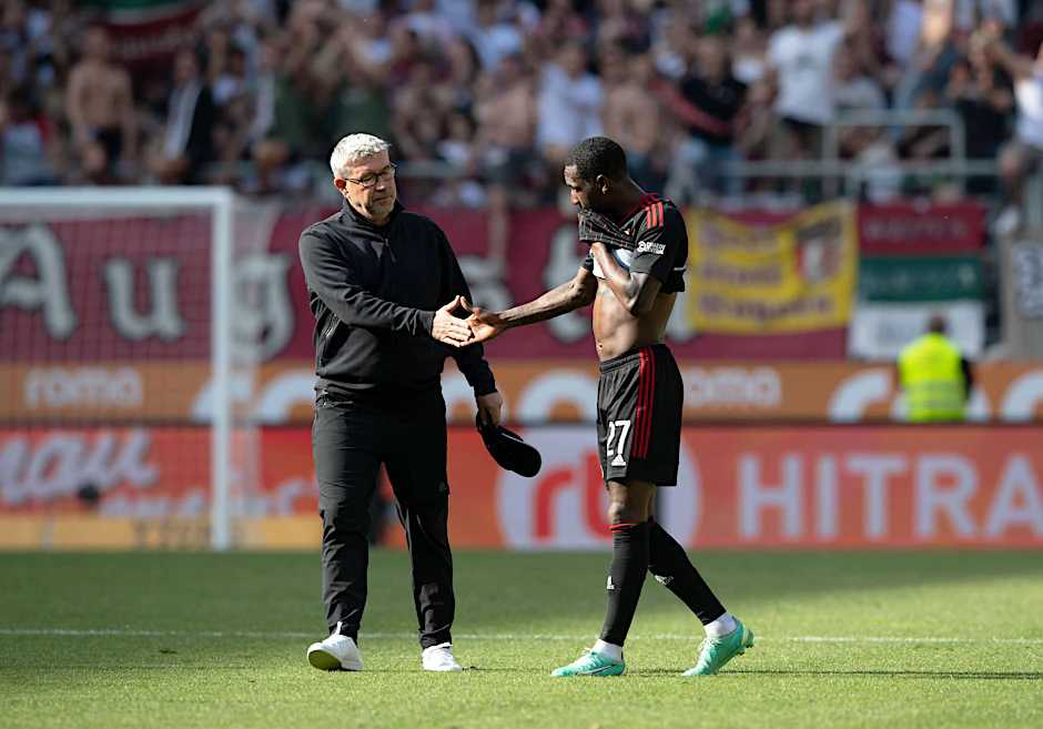 Urs Fischer und sein Stürmerstar Sheraldo Becker sind zwei Grundpfeiler des Aufschwungs beim 1. FC Union.