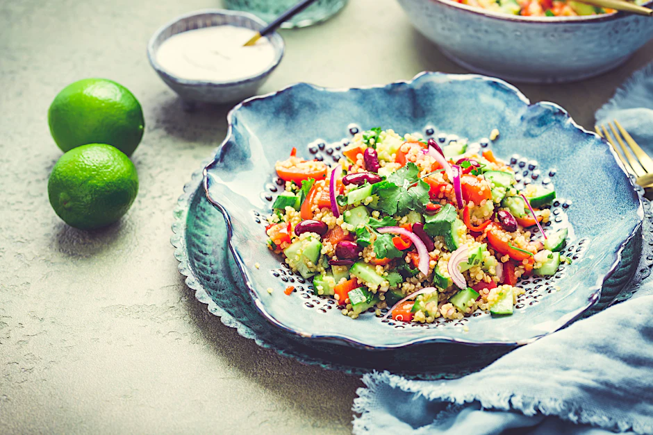 Der Sattmacher-Salat ist gesund und lecker.