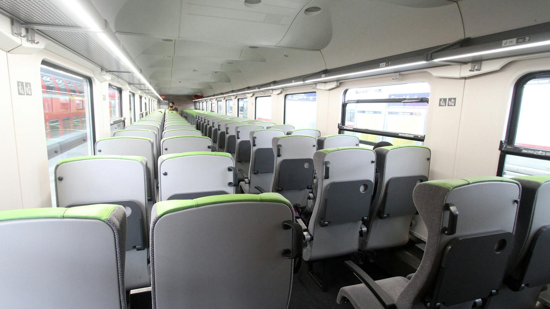 Die Waggons bei Flixtrain haben keine Klimaanlage.