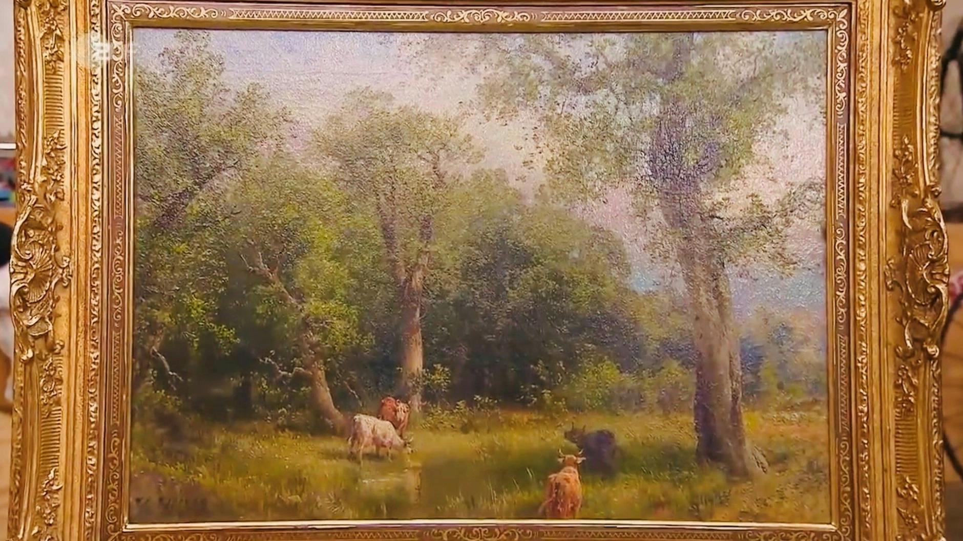 Um 1880 ist das Ölgemälde, das bei „Bares für Rares“ zum Verkauf steht, entstanden.