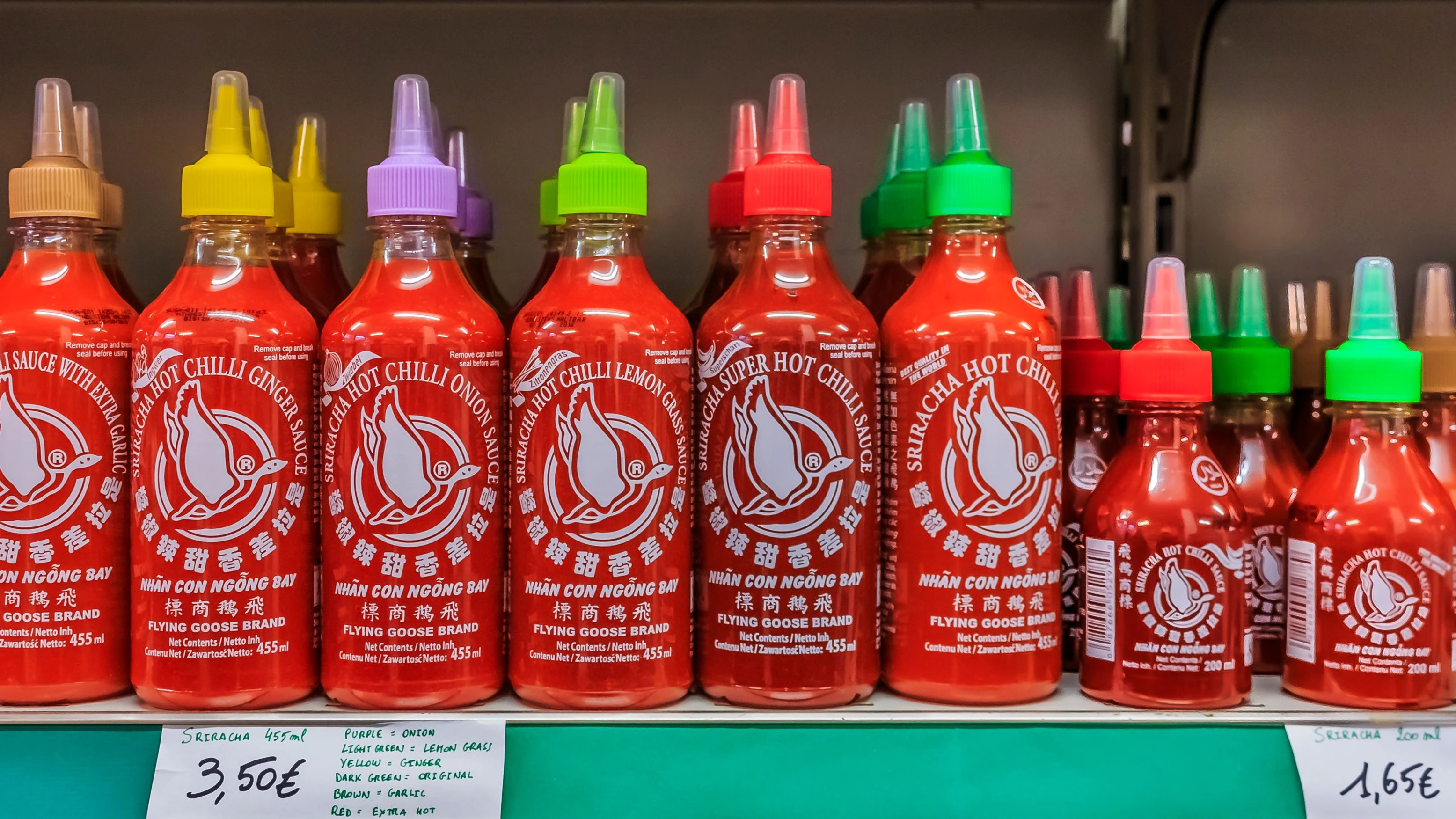 Die Sauce ist eigentlich überall zu kaufen, doch wegen einer Dürre wurde die Produktion gedrosselt.