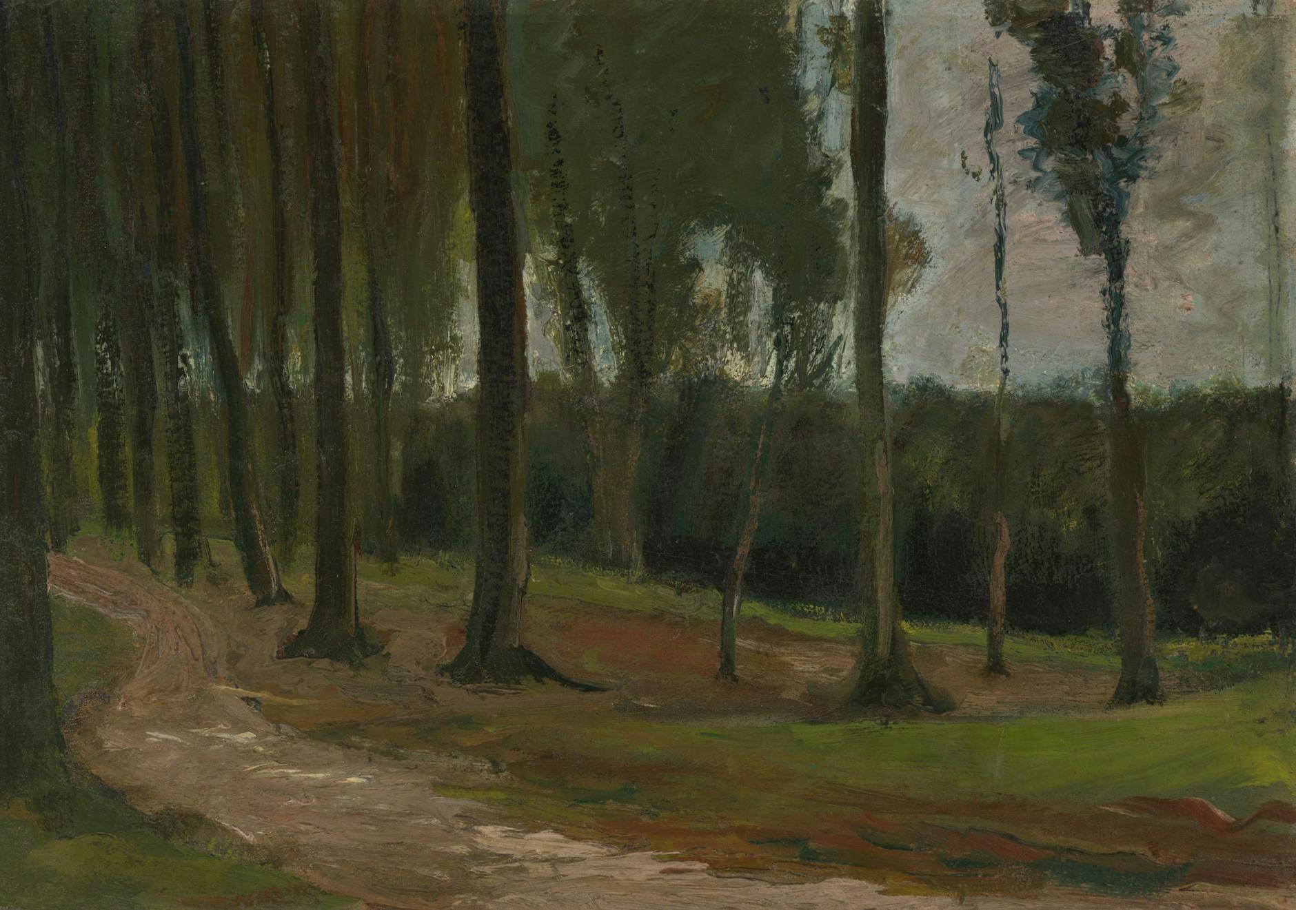 Vincent van Gogh: "Waldrand" (1883)