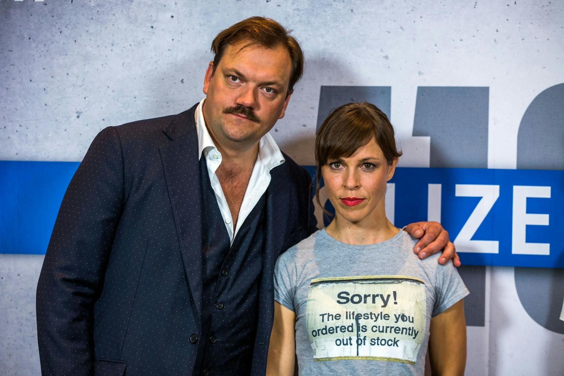 ARCHIV - Rund zwölf Jahre lang waren Charly Hübner und Anneke Kim Sarnau beim «Polizeiruf 110» ein Team.