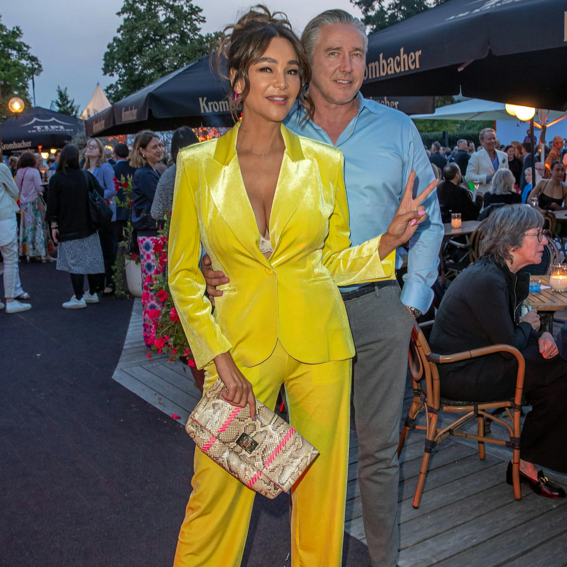 Verona Pooth und Ehemann Franjo auf dem Produzentenfest 2023.