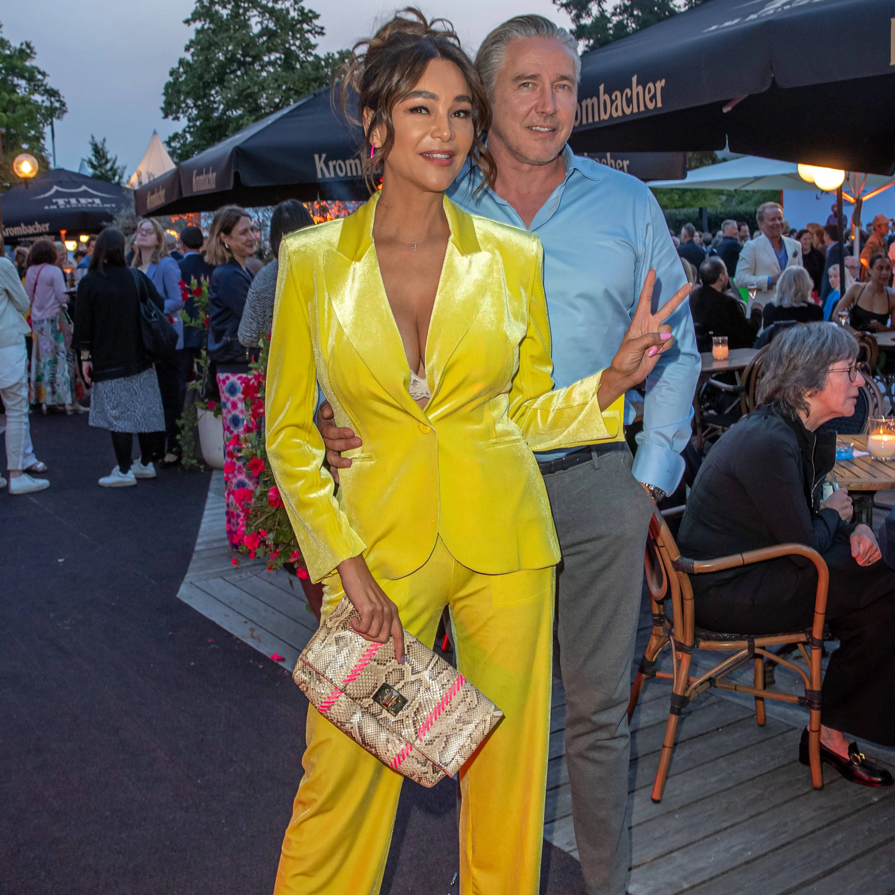 Verona Pooth und Ehemann Franjo auf dem Produzentenfest 2023.