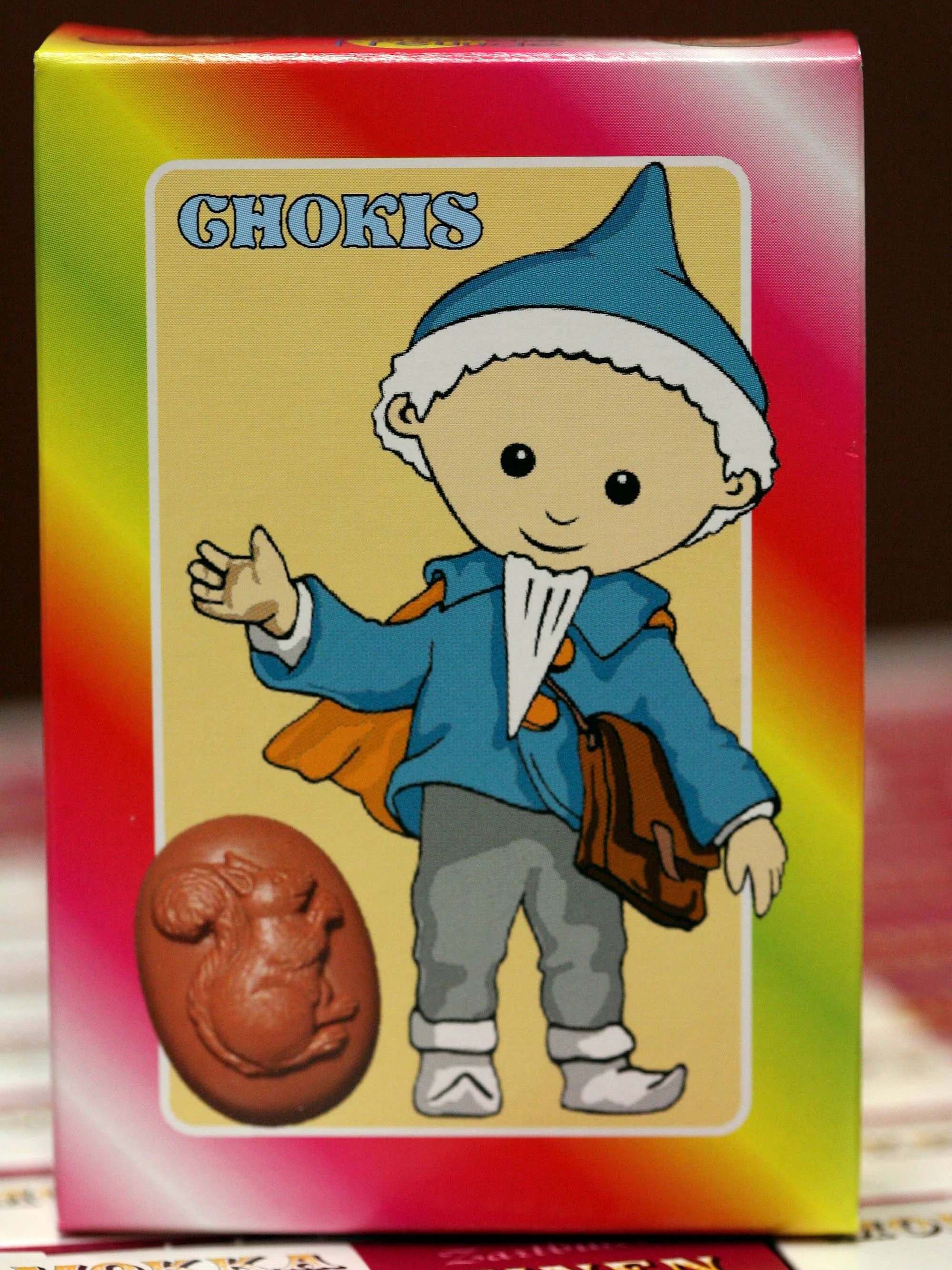 Chokis mit Sandmann-Motiv.&nbsp;