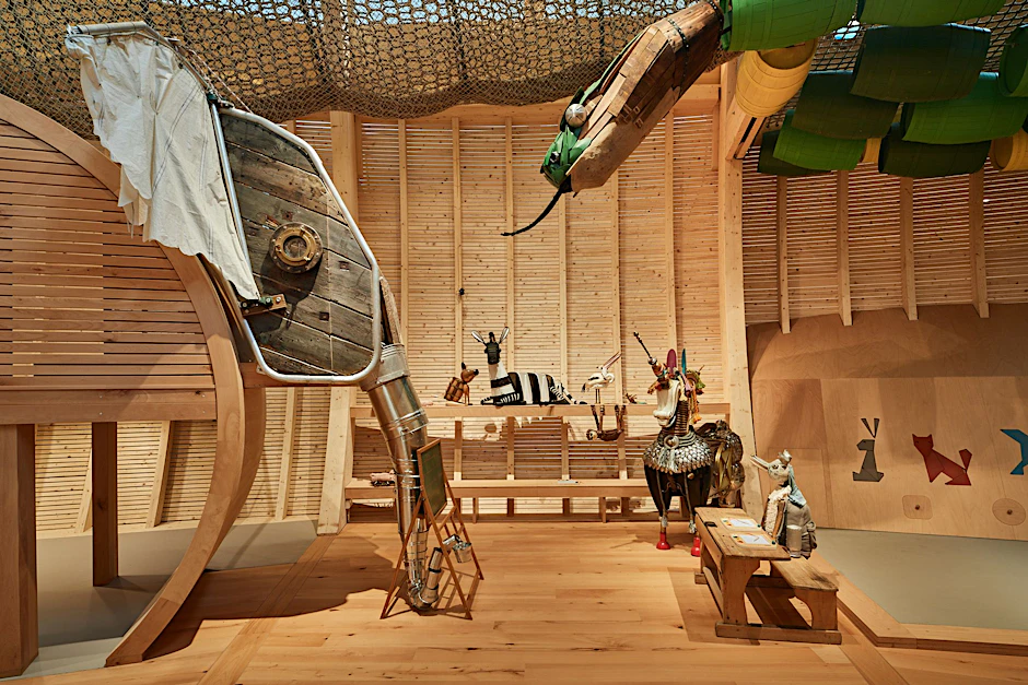 In der Kinderwelt des Jüdischen Museums warten Dutzende Tiere auf die Kinder.