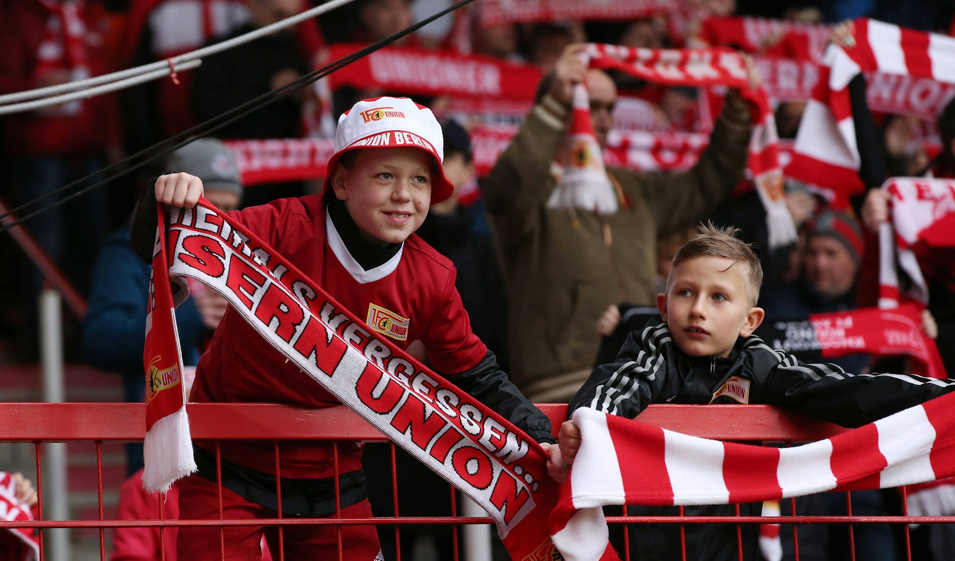 Der 1. FC Union Berlin begeistert längst auch die jüngsten Fans.