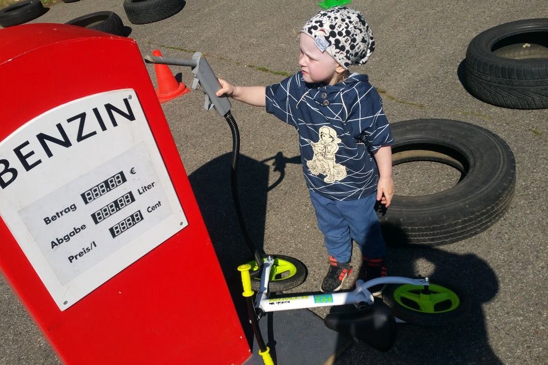 In der FEZitty spielen die Kinder das Leben in einer Stadt nach.
