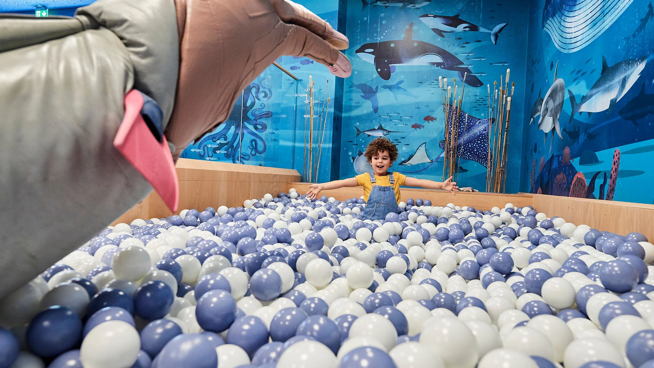 In der Kinderwelt des Jüdischen Museums kann sich der Nachwuchs so richtig austoben.