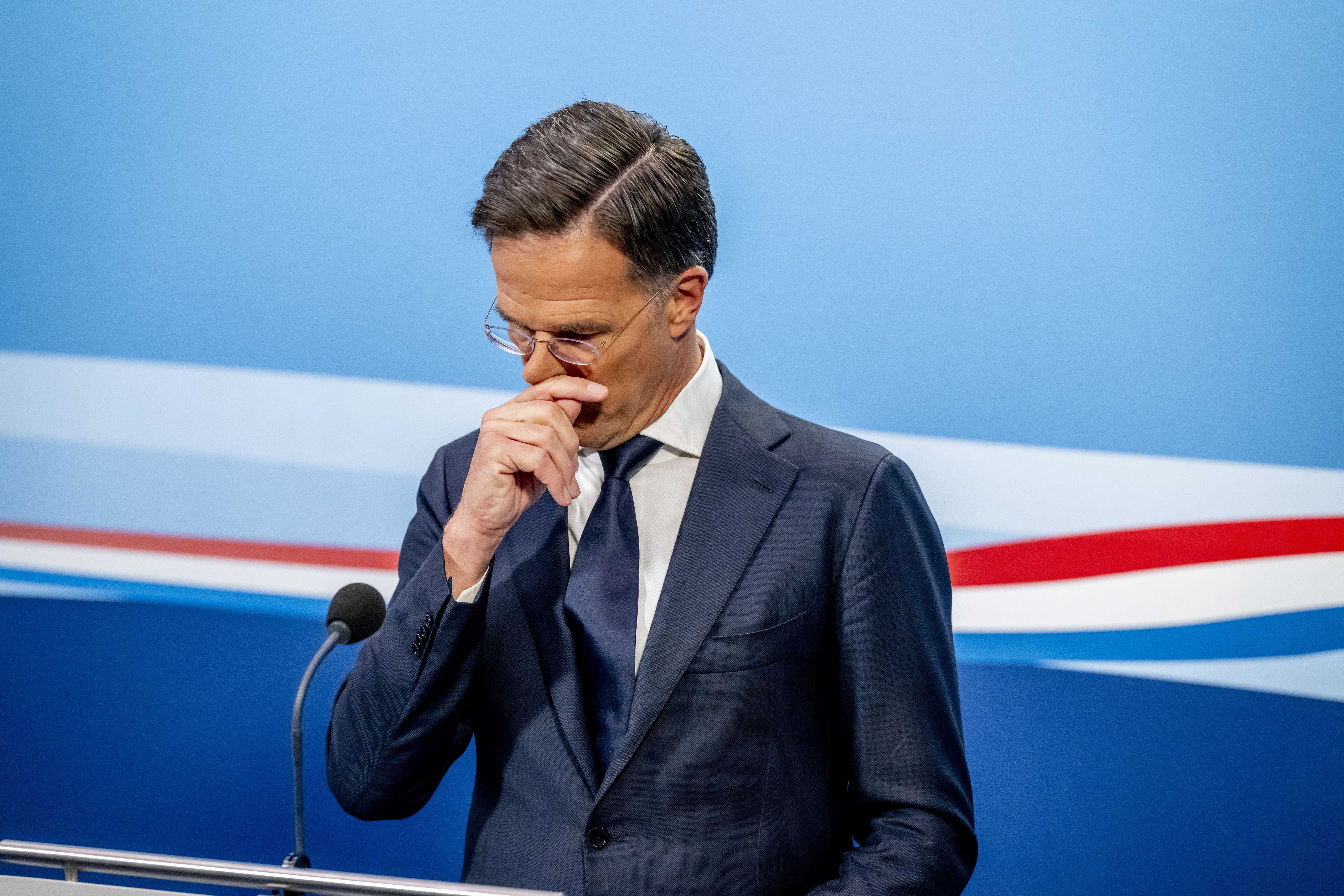 Streit um Flüchtlinge: Niederländischer Regierungschef Mark Rutte tritt zurück