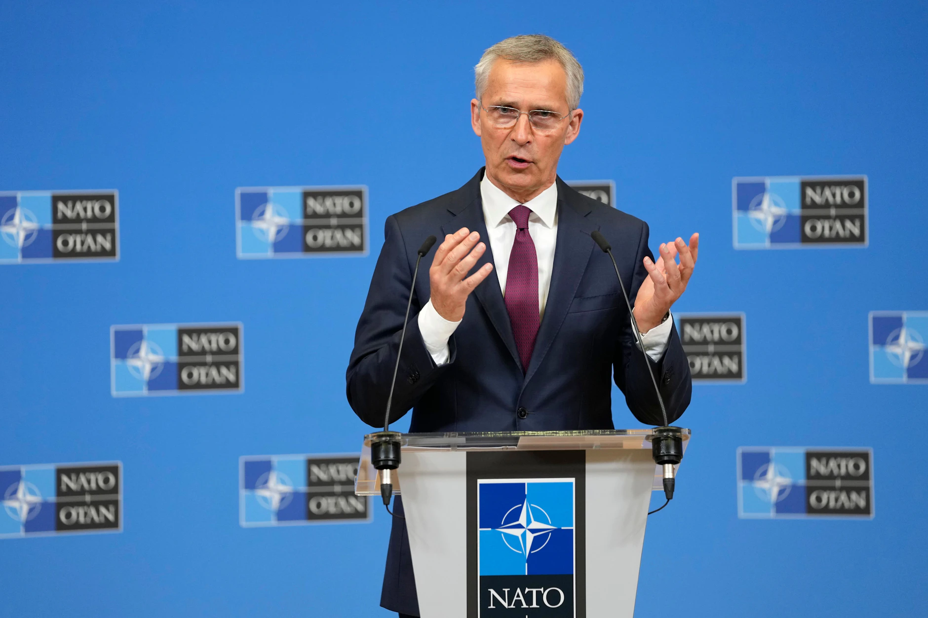 Nato-Generalsekretär Jens Stoltenberg.