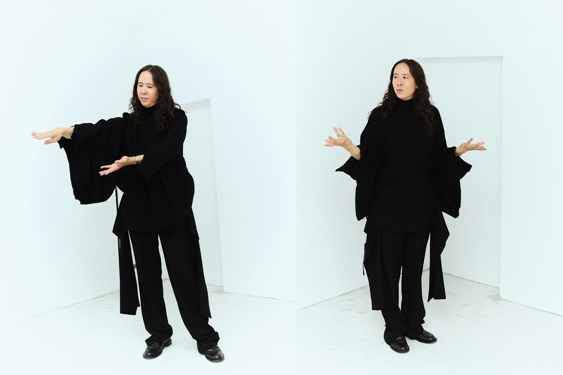 So wird’s werden: Auf der Baustelle, aus der bald Fans neuer Laden werden soll, zeigt uns der Designer, wo Regale und Tresen hinkommen.