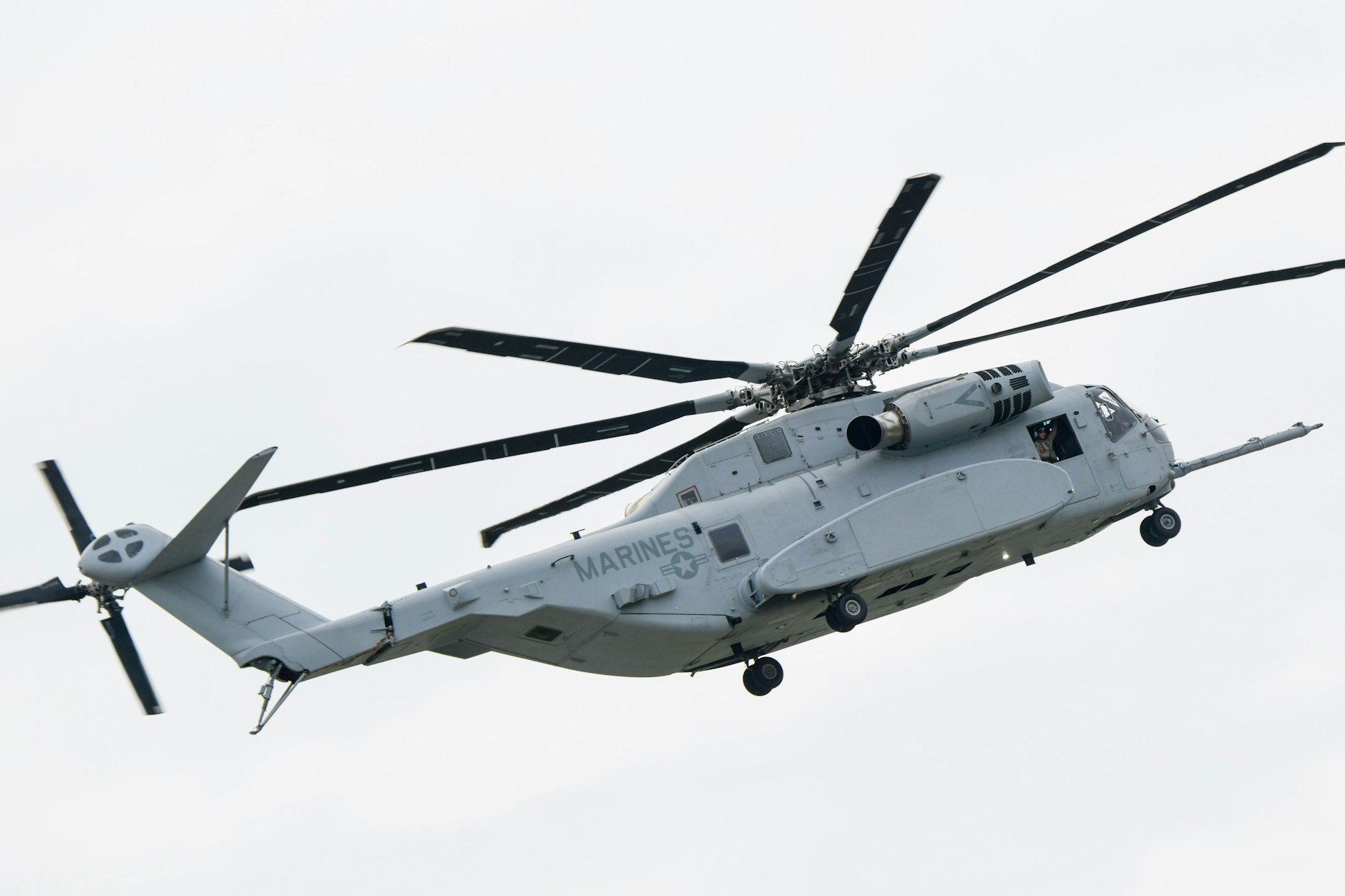 Ein Hubschrauber „Sikorsky CH-53K King Stallion“