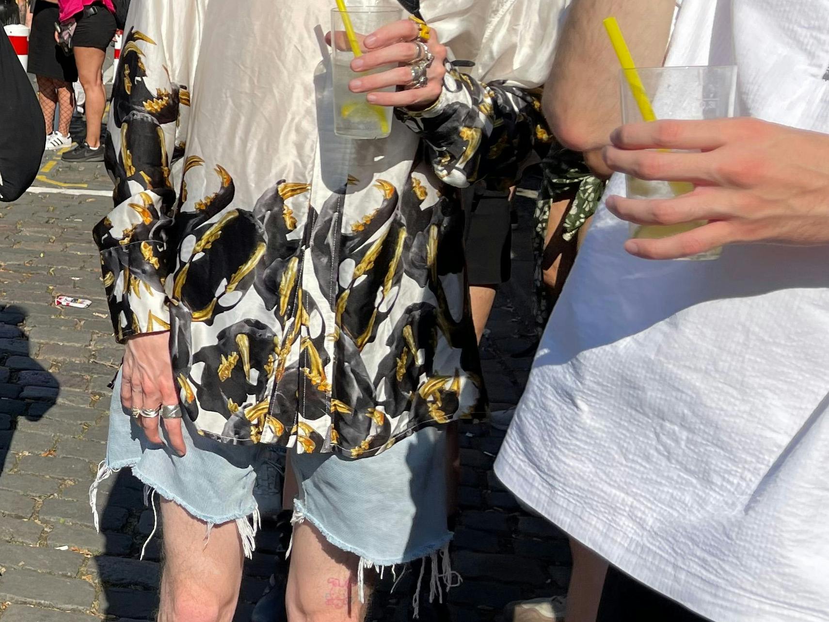 Hier zwei schicke Hemden: Es gab kaum einen Style, der nicht auf der Parade vertreten war.