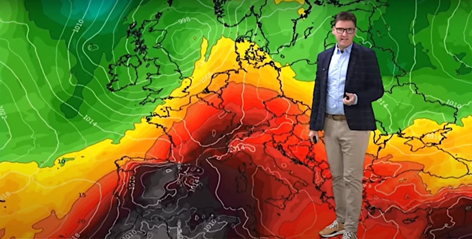 Diplom-Meteorologe Dominik Jung sagt eine heiße Woche voraus.