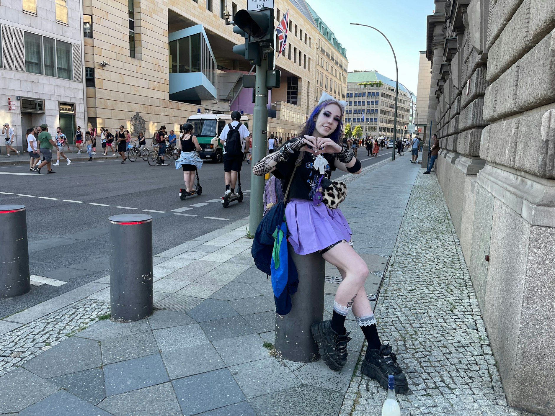 Und hier ein freundliches &nbsp;Manga-Mädchen