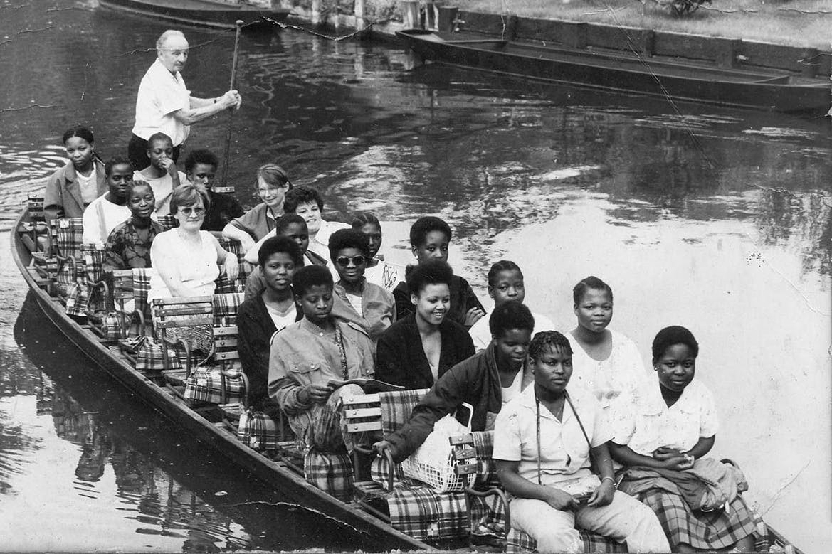 Betriebsausflug in den Spreewald 1987