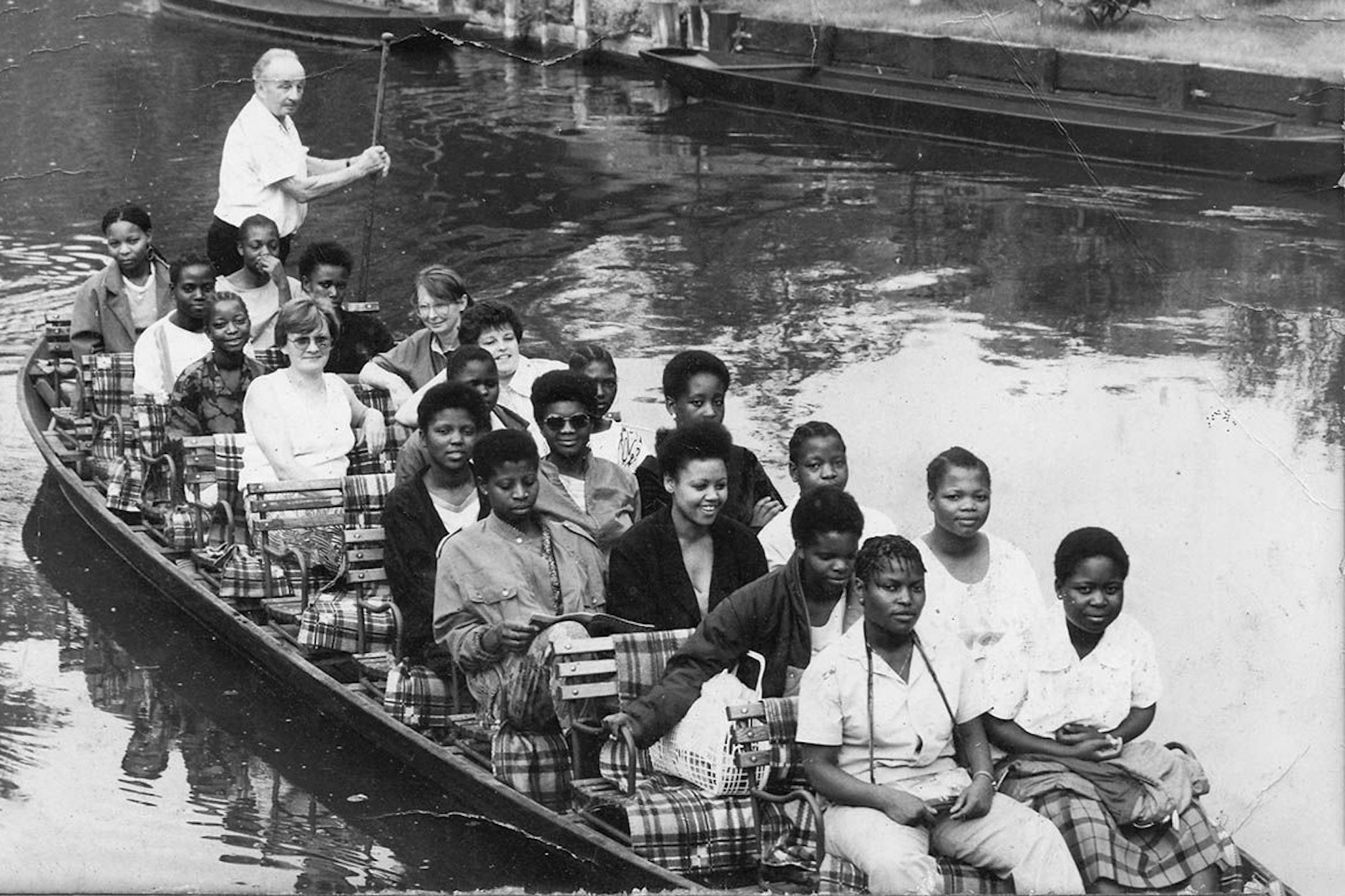 Betriebsausflug in den Spreewald 1987