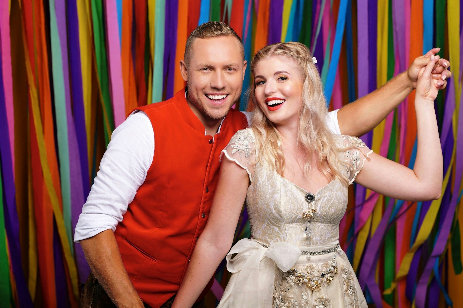 Patrick Romer und Antonia Hemmer nahmen zusammen an „Das Sommerhaus der Stars“ teil.