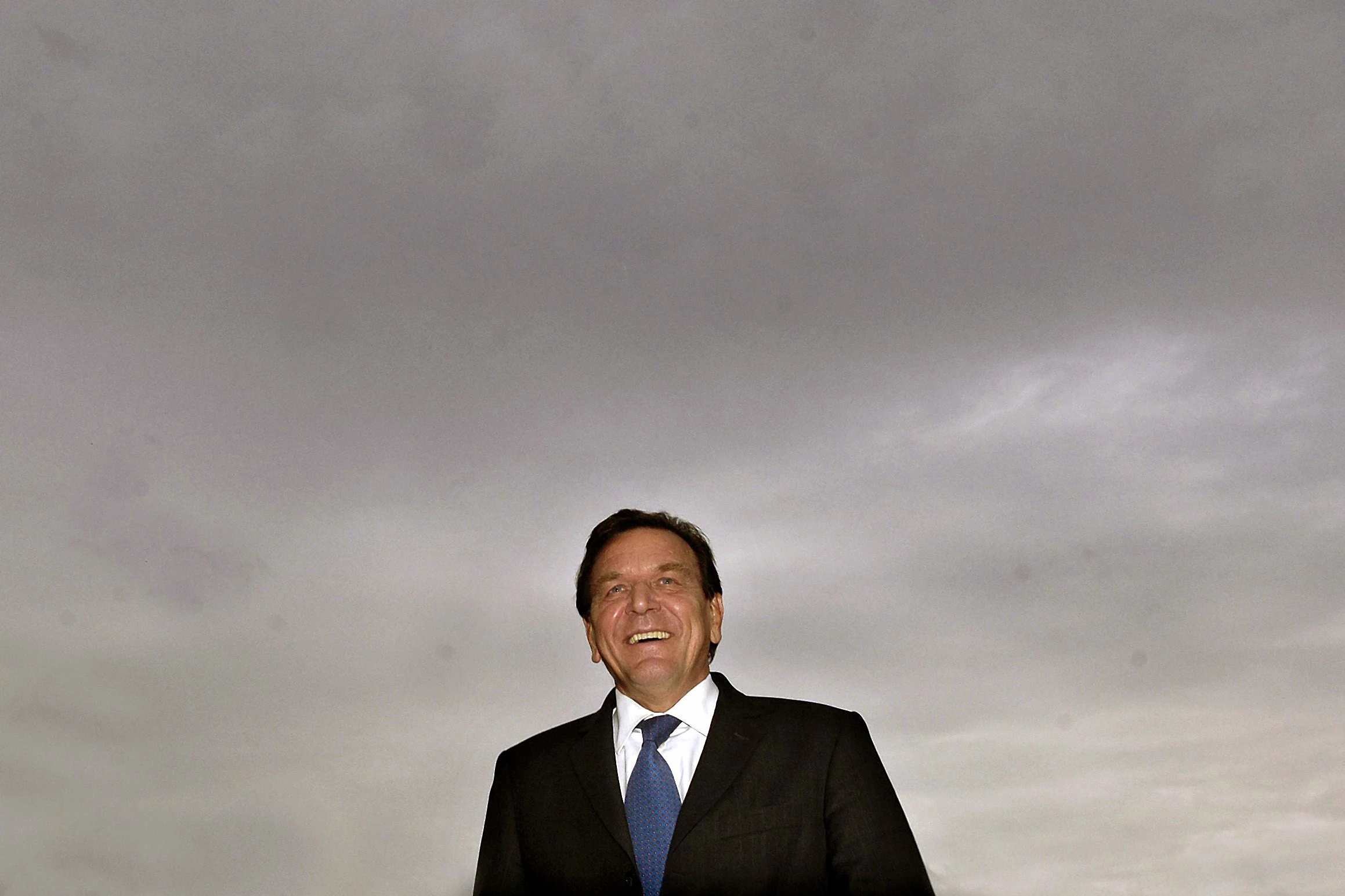 Bundeskanzler Gerhard Schröder (SPD) im Jahr 2005.