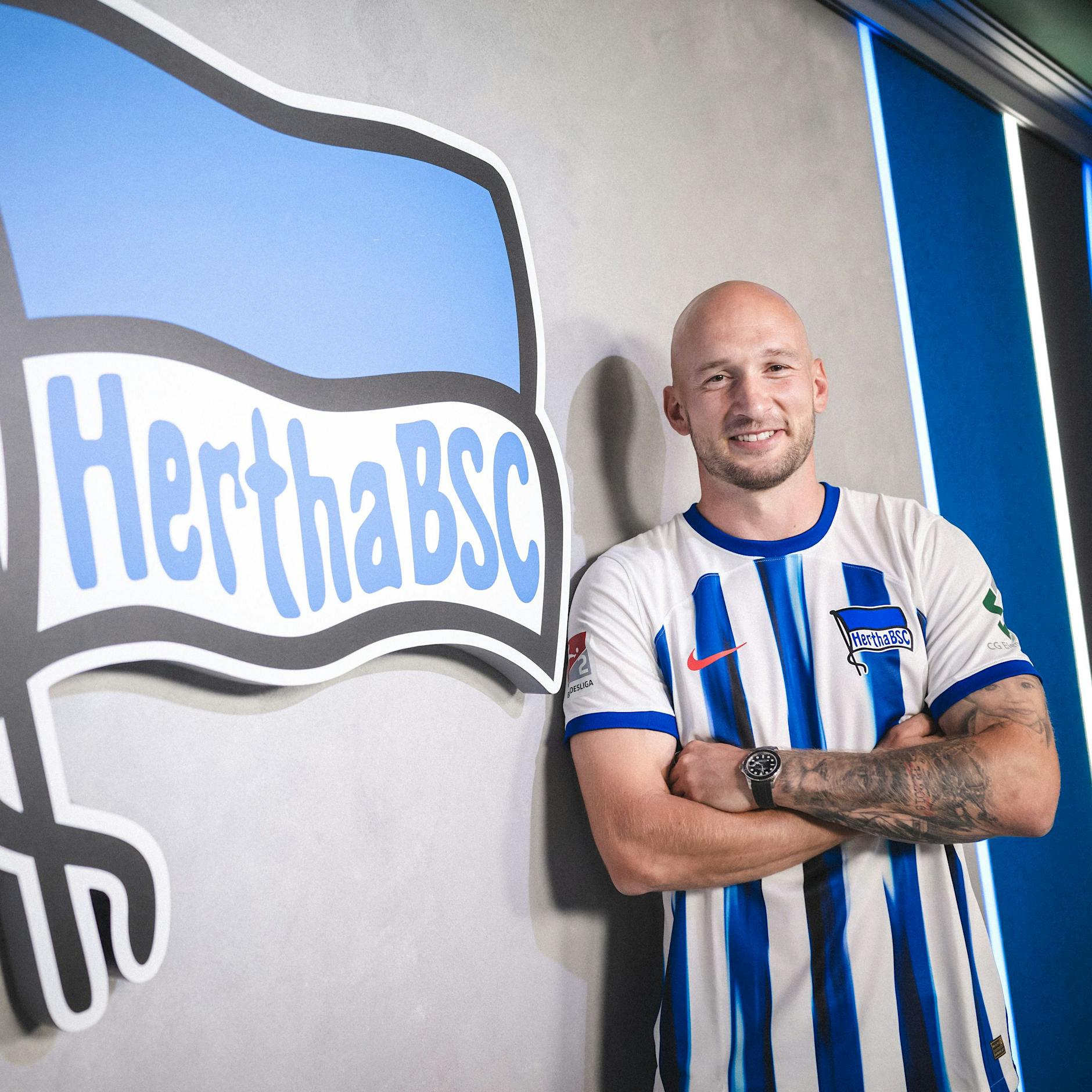 Herthas neuer Leitwolf Toni Leistner: Den 1. FC Union hakt er mit zwei Sätzen ab ...