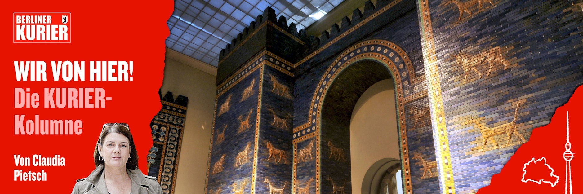 Das Ischtartor im Pergamon-Museum: Es wird jetzt viele viele Jahre nicht zu sehen sein. Also muss man nochmal hin.