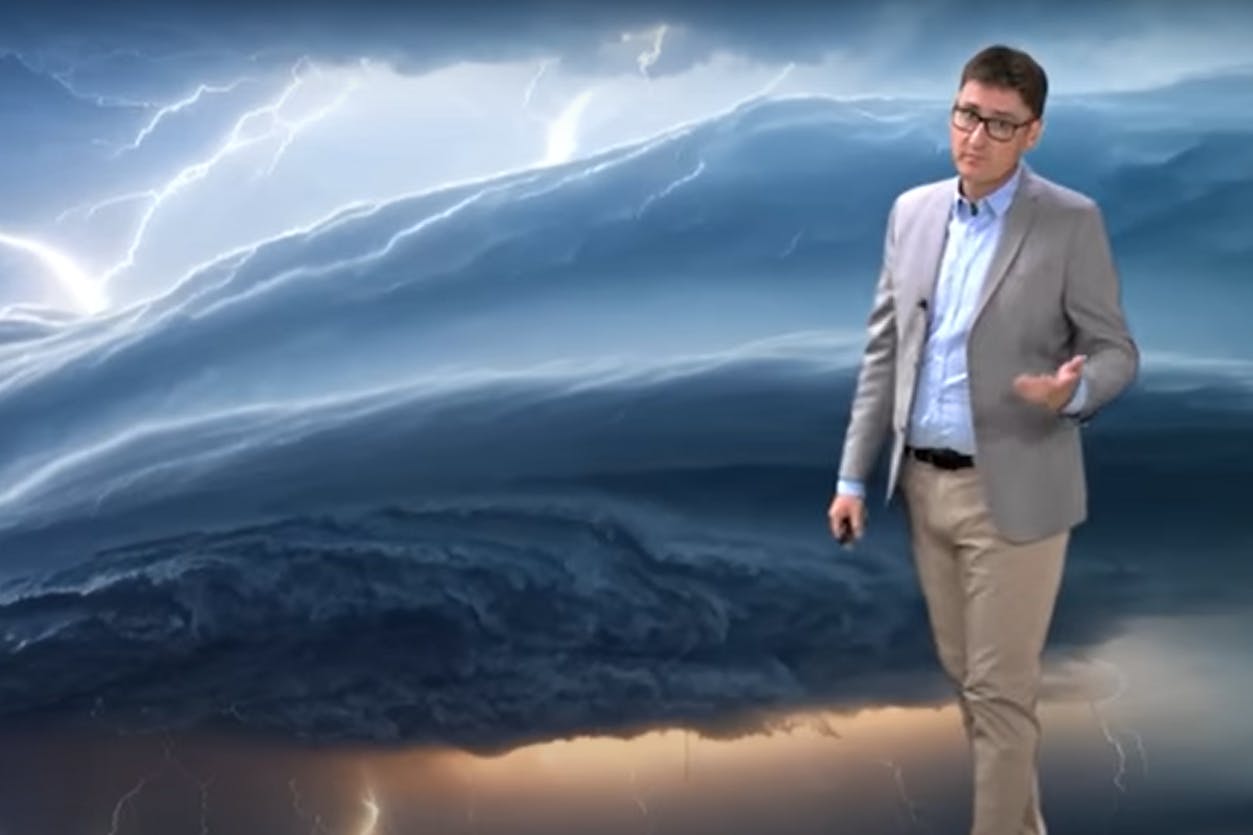 Diplom-Meteorologe Dominik Jung sagt einen Superzellen-Alarm voraus.