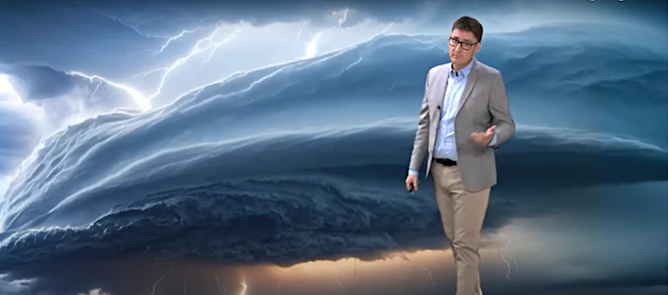 Diplom-Meteorologe Dominik Jung sagt einen Superzellen-Alarm voraus.