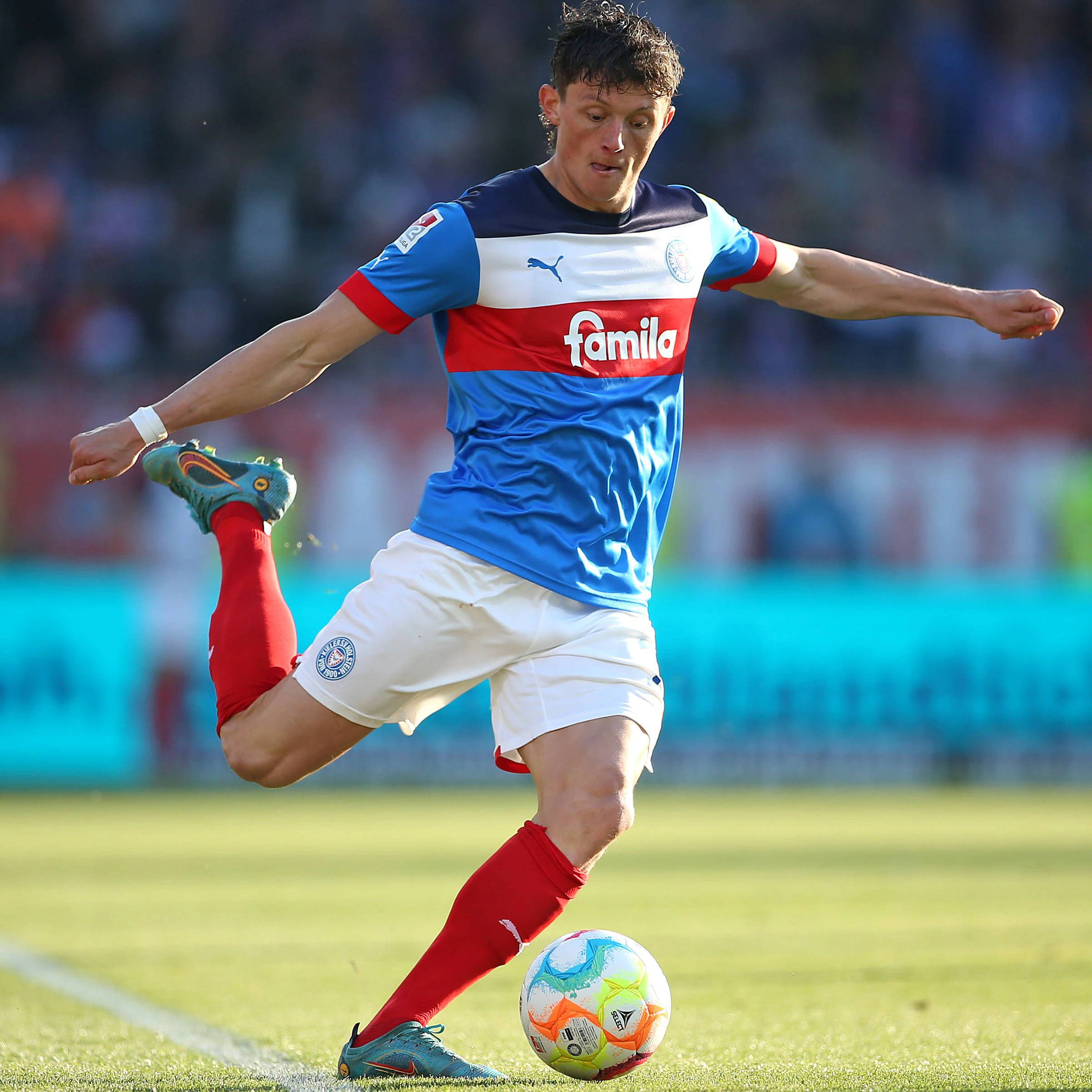 Fabian Reese traf für Holstein Kiel in der vergangenen Zweitliga-Saison elfmal und bereitete zehn Tore vor.