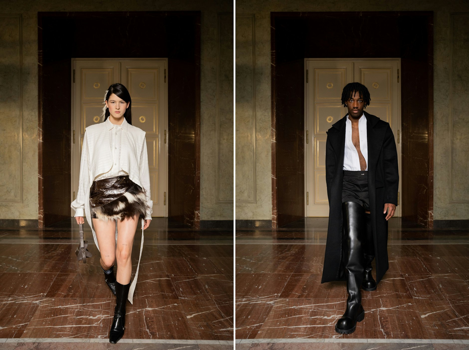 2023 durfte das Label SF1OG im Januar seine Kollektion im Roten Rathaus zeigen.