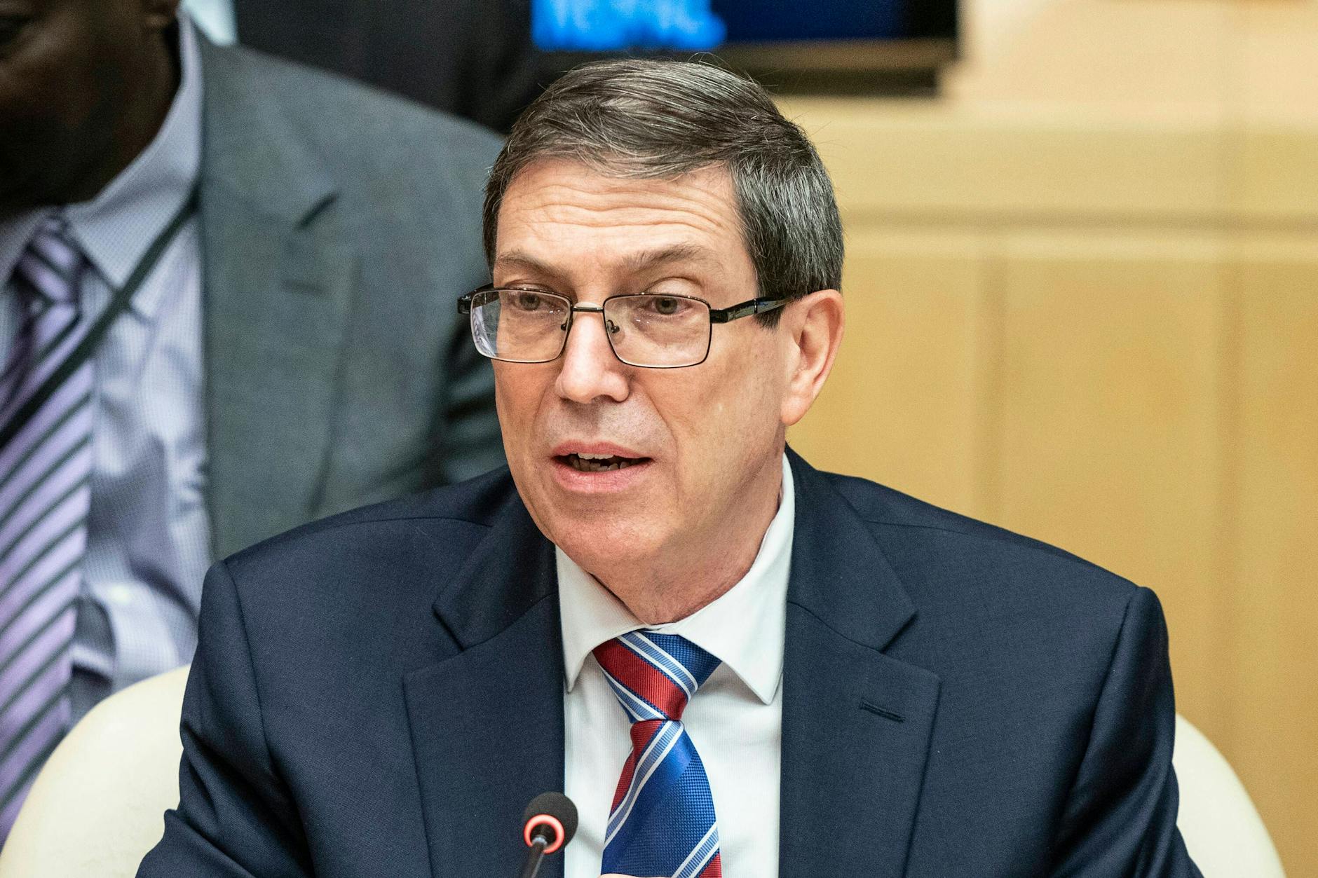  Der kubanische Außenminister Bruno Eduardo Rodriguez Parrilla