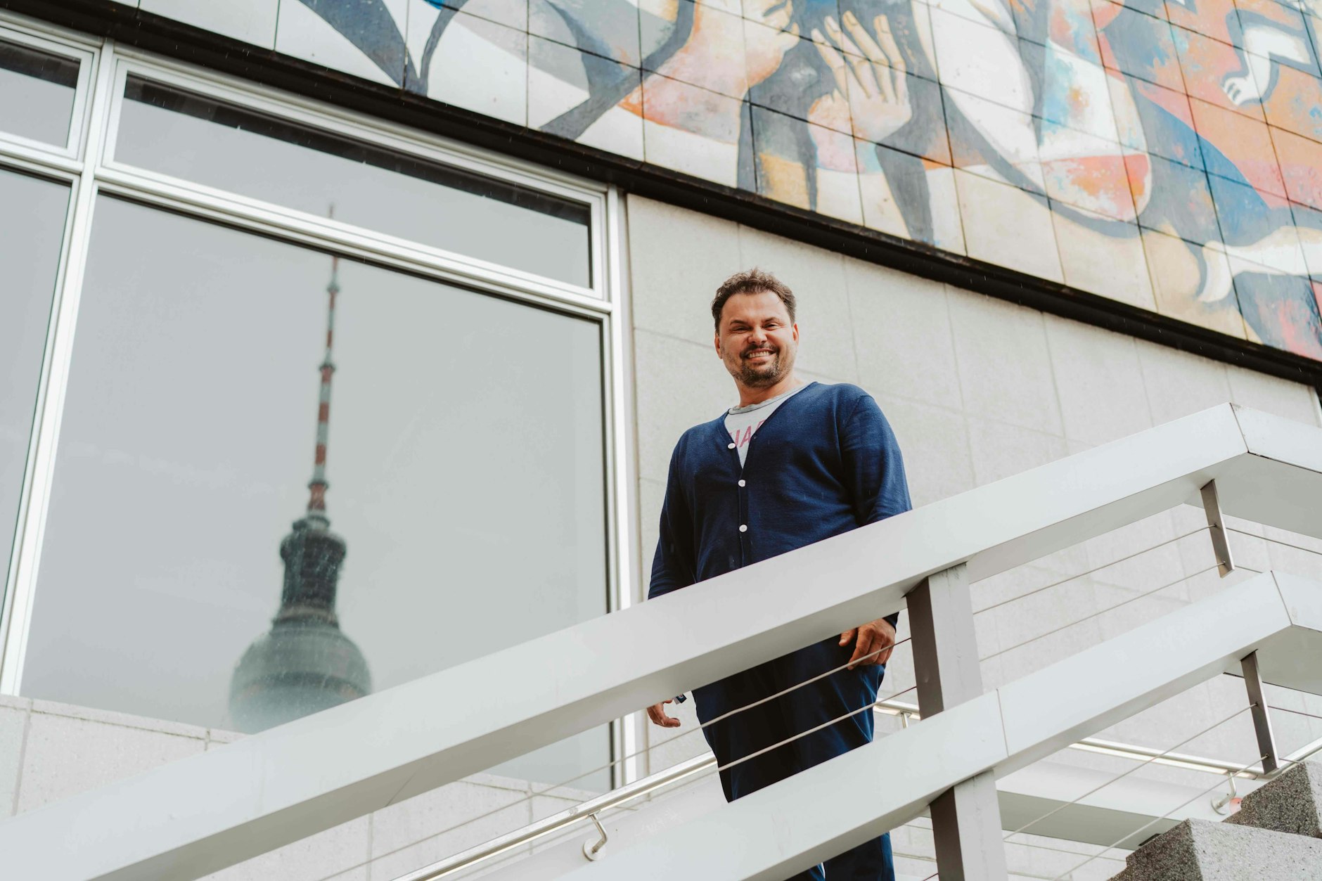 Der künftige Betreiber vom Pressecafé: Alexander Freund, Gastronom in Berlin