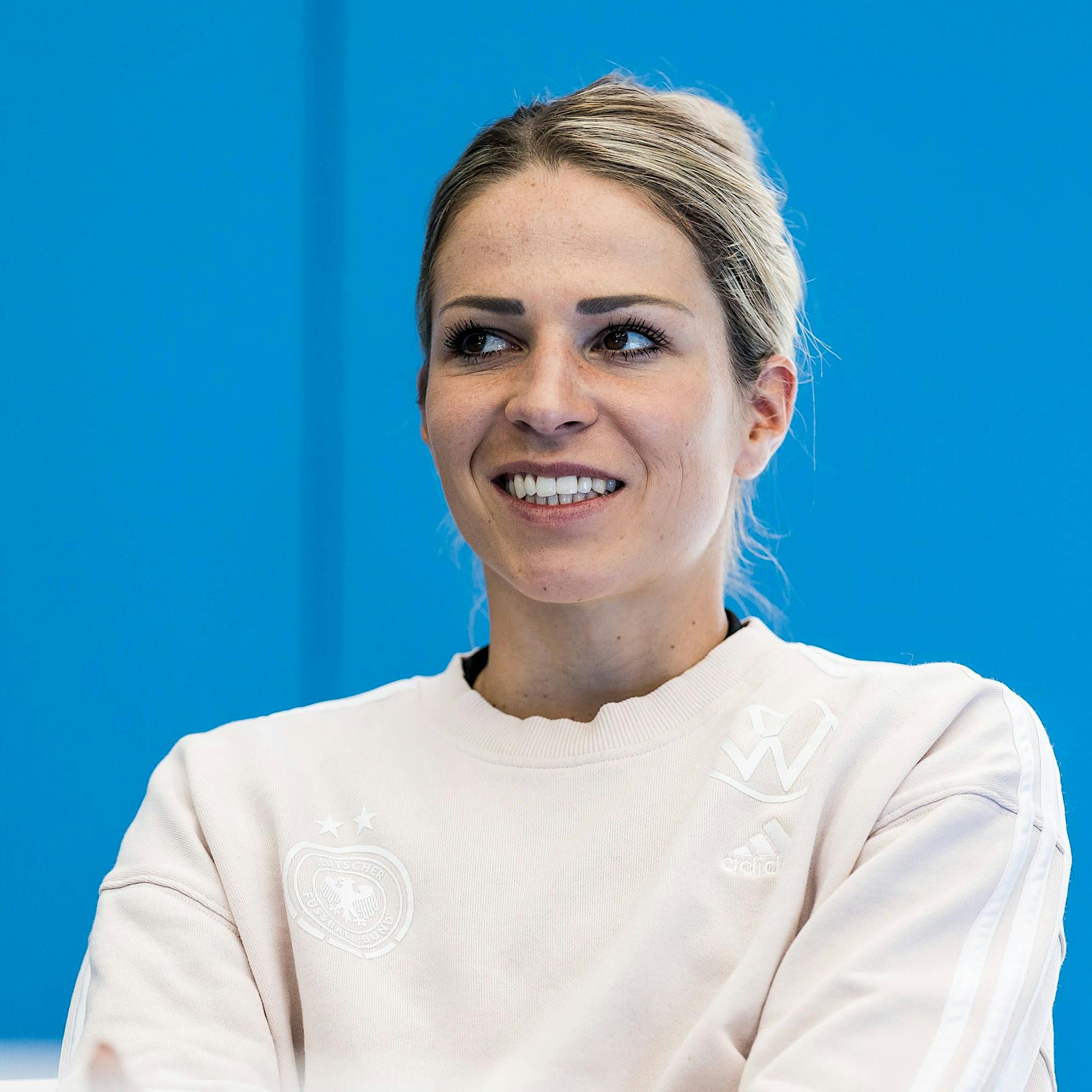 Fußball-WM der Frauen: Melanie Leupolz nimmt ihren Sohn mit und setzt ein Zeichen