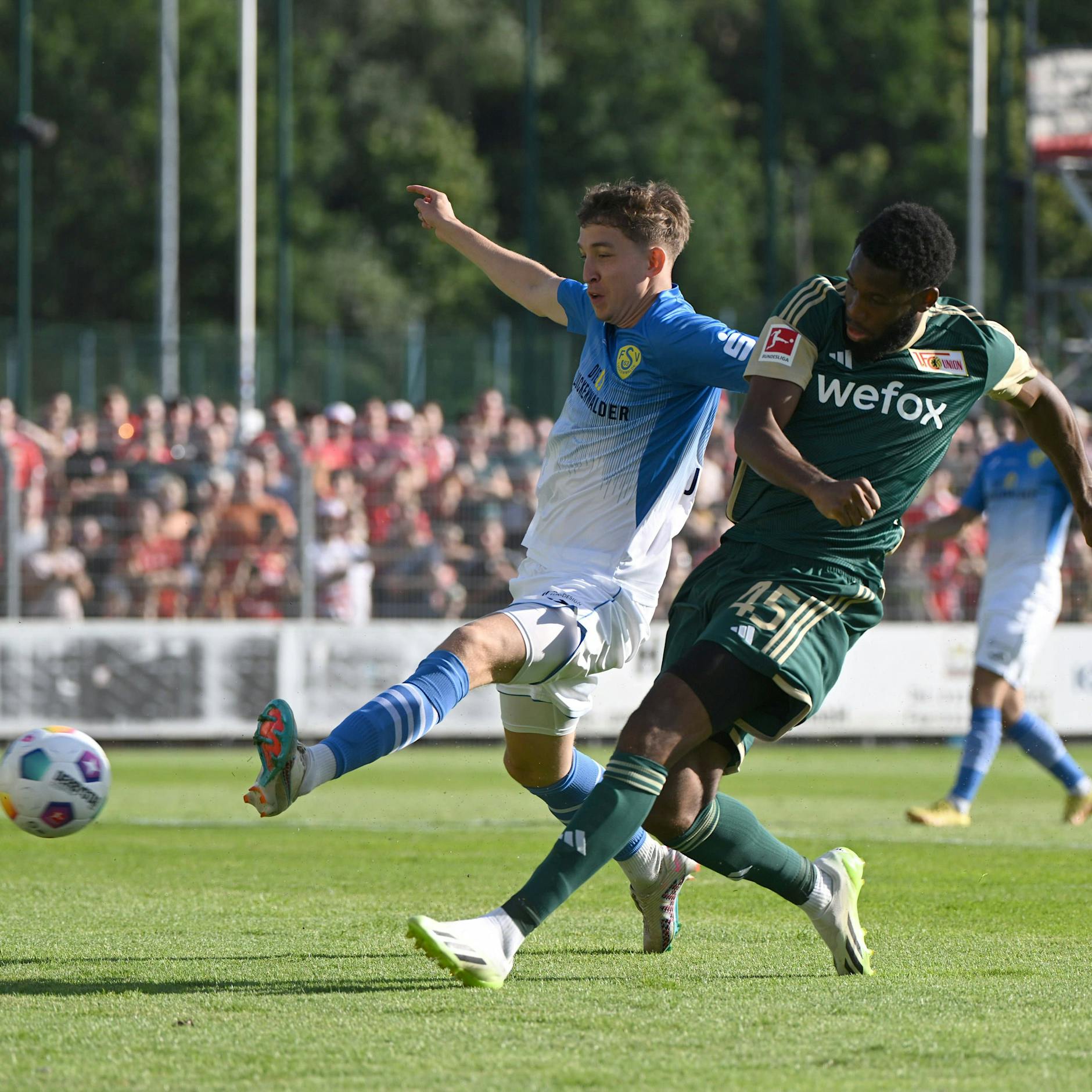 Jordan und Haberer bescheren dem 1. FC Union einen Sieg in Luckenwalde
