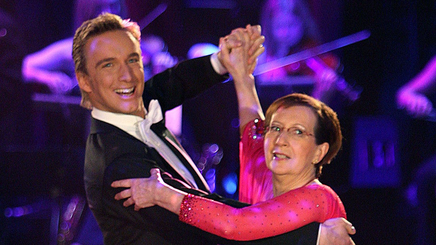 Im Jahr 2006 nahm die ehemalige Ministerpräsidentin Heide Simonis (hier mit Hendrik Höfken) an der RTL-Tanzshow «Let's Dance» teil. Simonis ist am Mittwoch im Alter von 80 Jahren gestorben. 