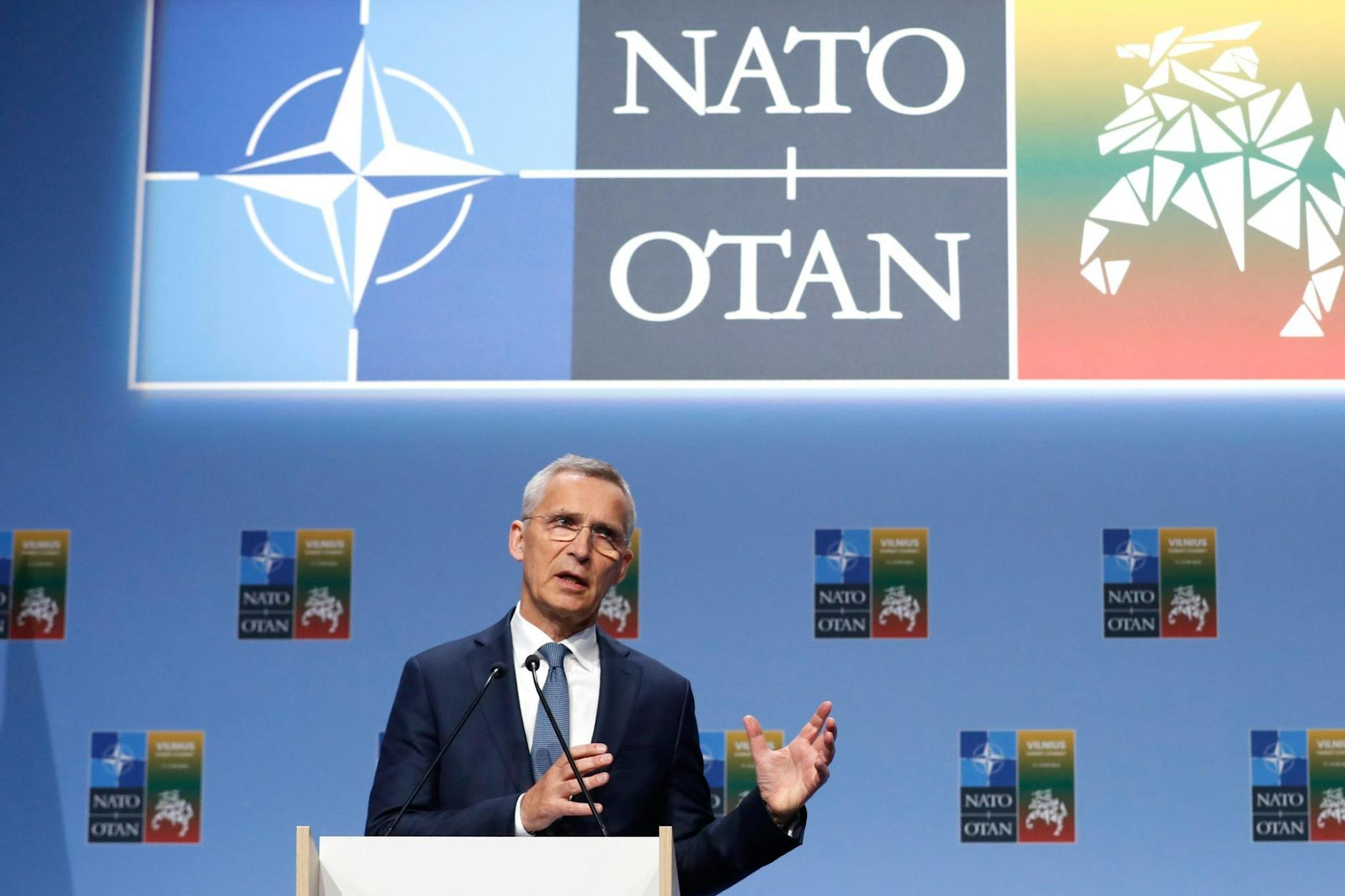 Nato-Generalsekretär Jens Stoltenberg: «Dieser Gipfel ist bereits historisch bevor er begonnen hat».