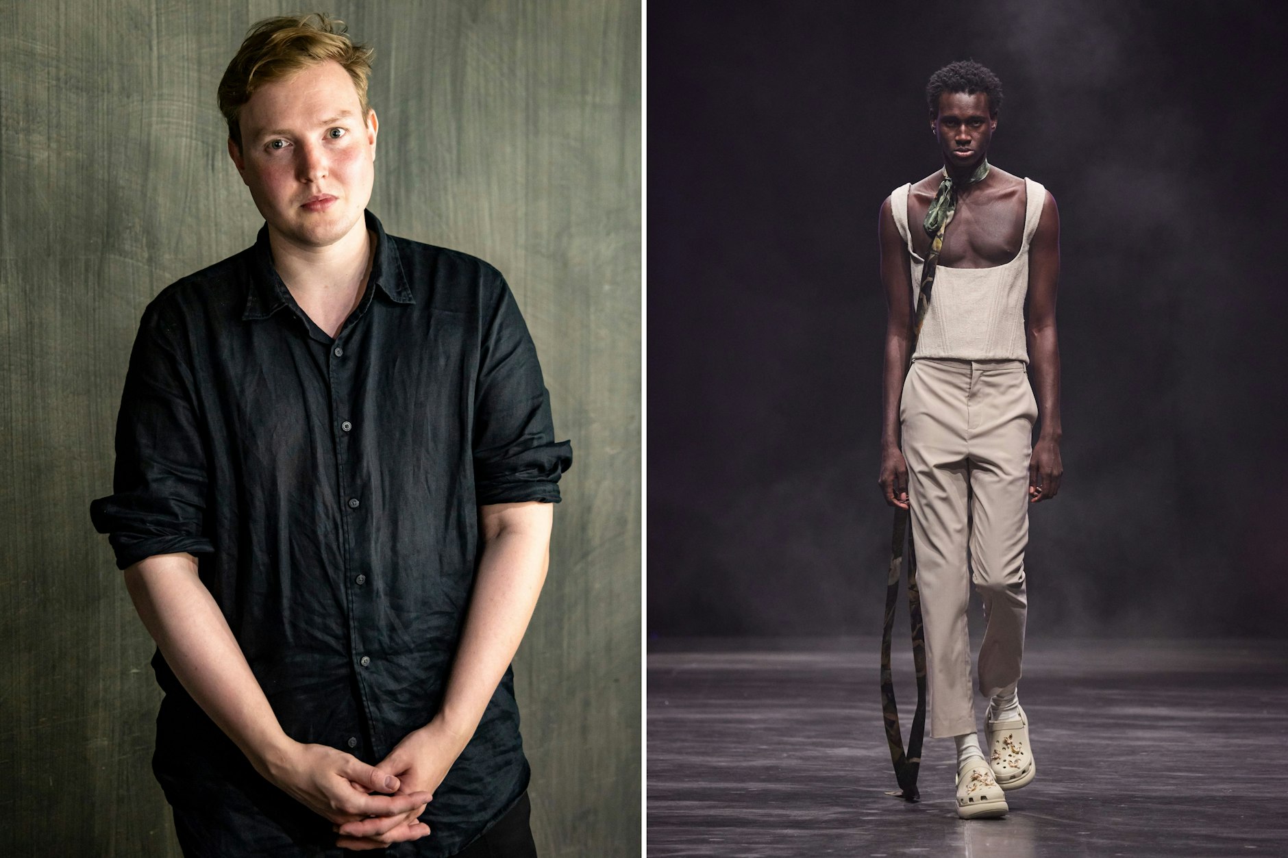 Für den Designer Danny Reinke muss nicht nur das Äußere, sondern auch das Innenleben der Models stimmen.