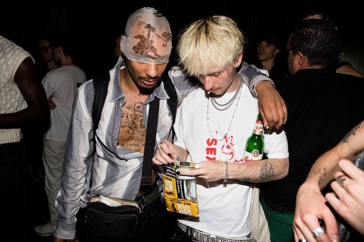 Selbstgedreht und selbst getrunken.