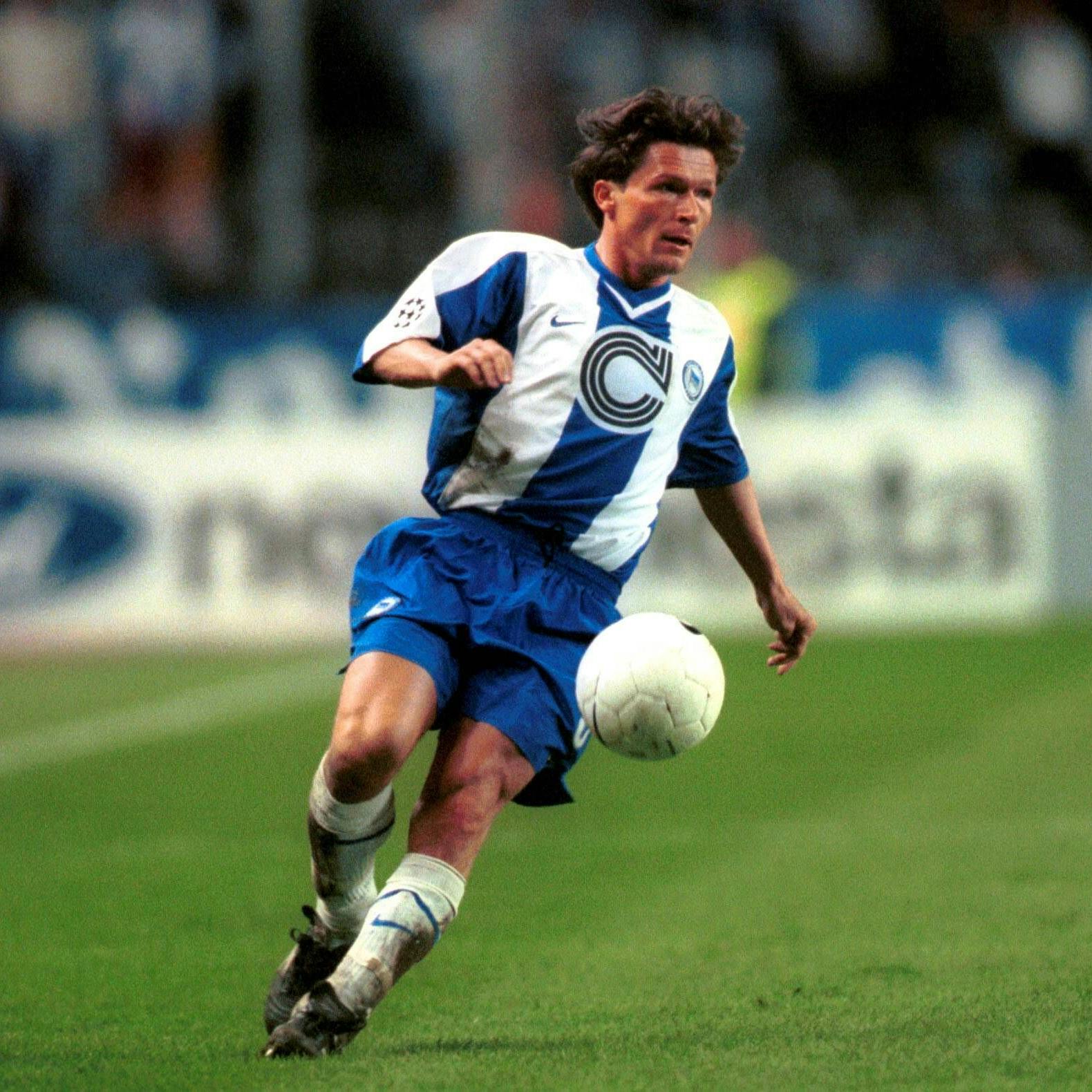 Magie mit dem Ball! Herthas Zaubermaus Dariusz Wosz sorgte für Glanz.