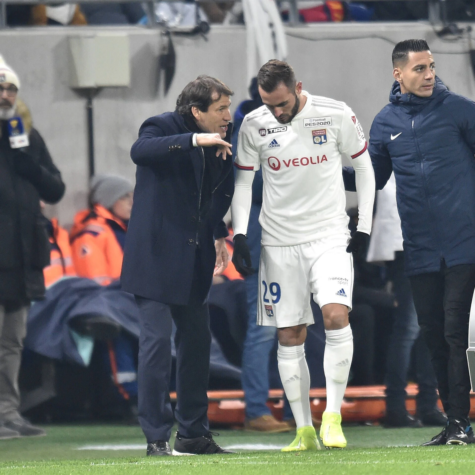 Lucas Tousart spielte schon bei Olympique Lyon unter Rudi Garcia, der jetzt Trainer beim SSC Neapel ist.
